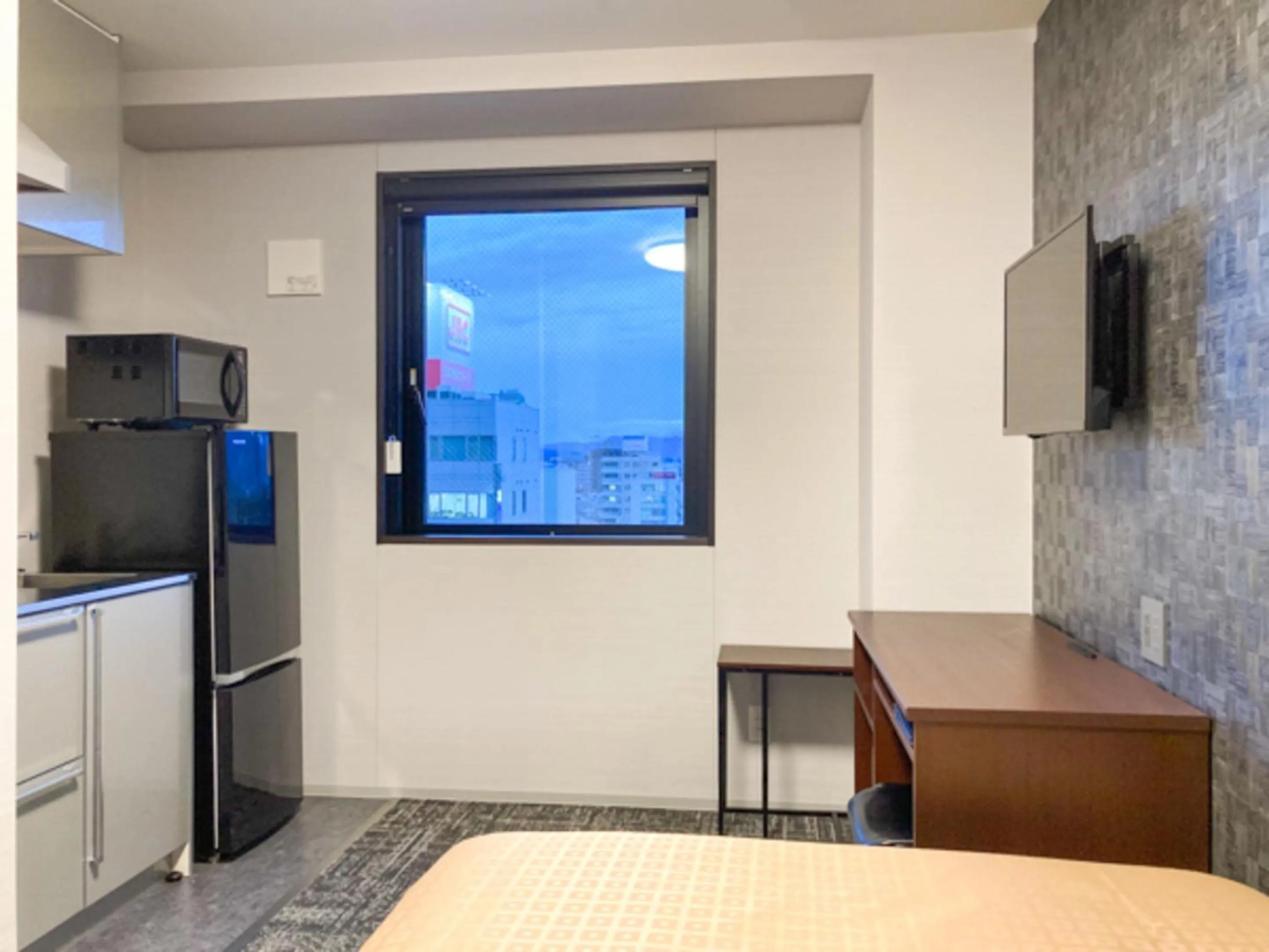 Kitchen or kitchenette in Hotel Livemax Premium Nagano Ekimae