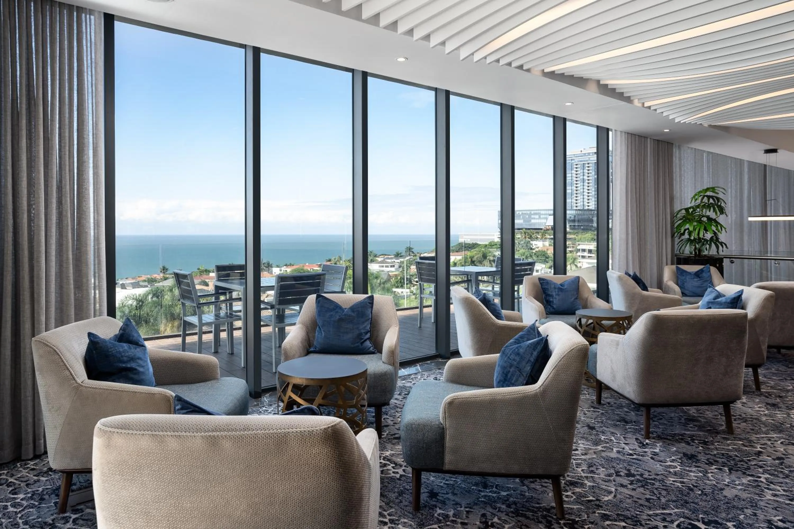 Seating area in Premier Hotel Umhlanga