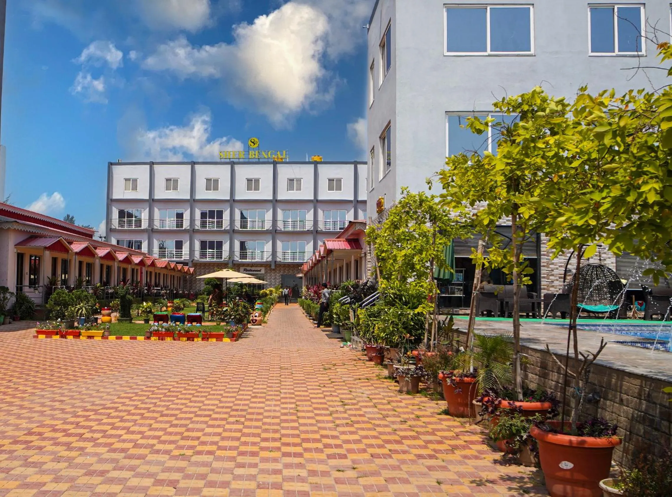 Property building in Sher Bengal Beach Resort