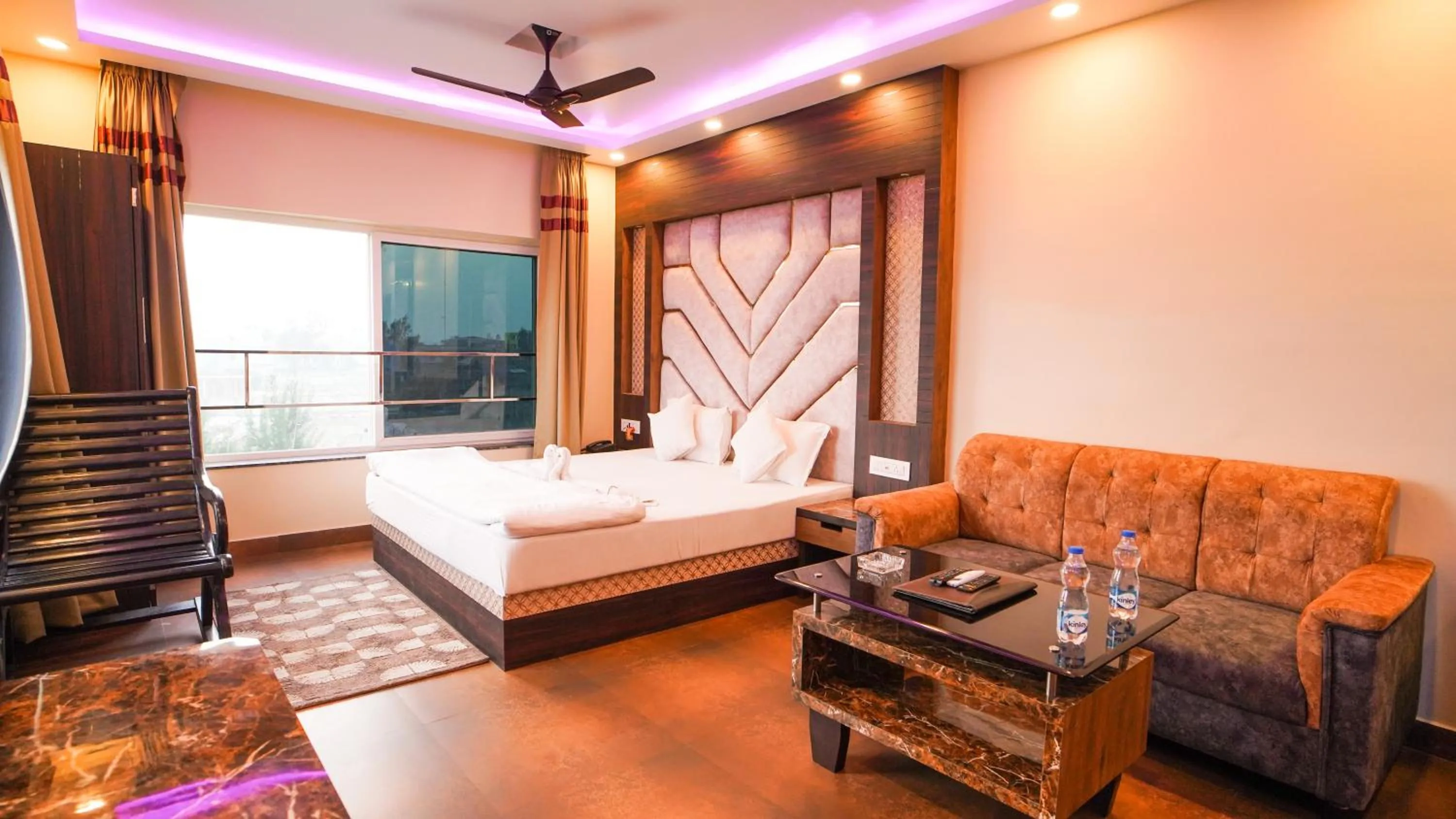 View (from property/room), Bed in Sher Bengal Beach Resort