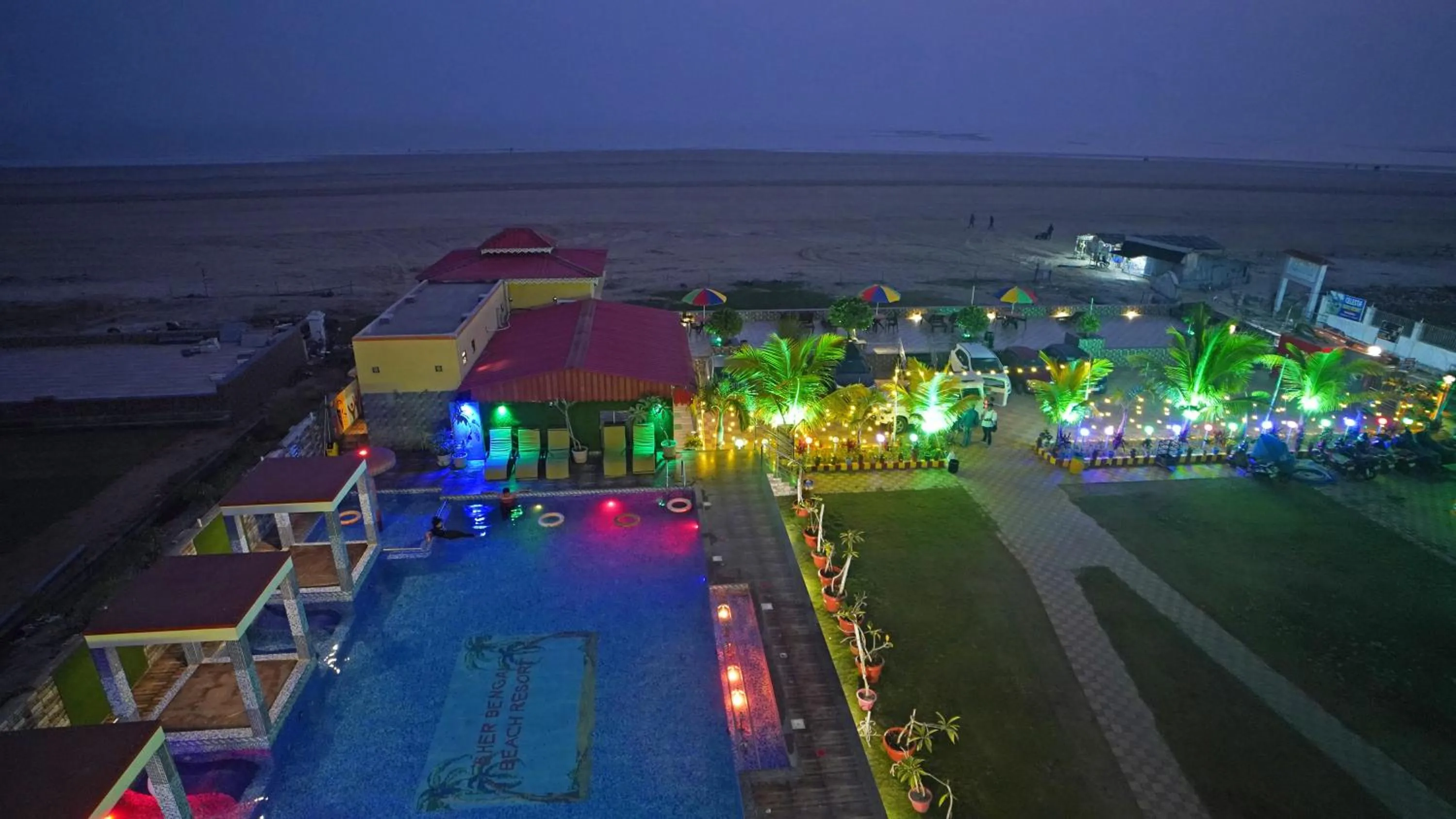 Night in Sher Bengal Beach Resort
