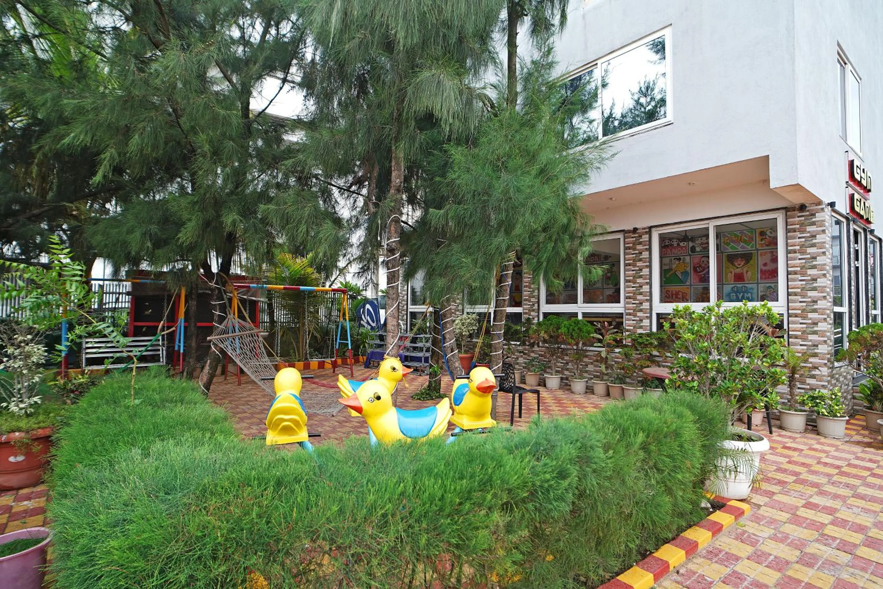 Children play ground in Sher Bengal Beach Resort