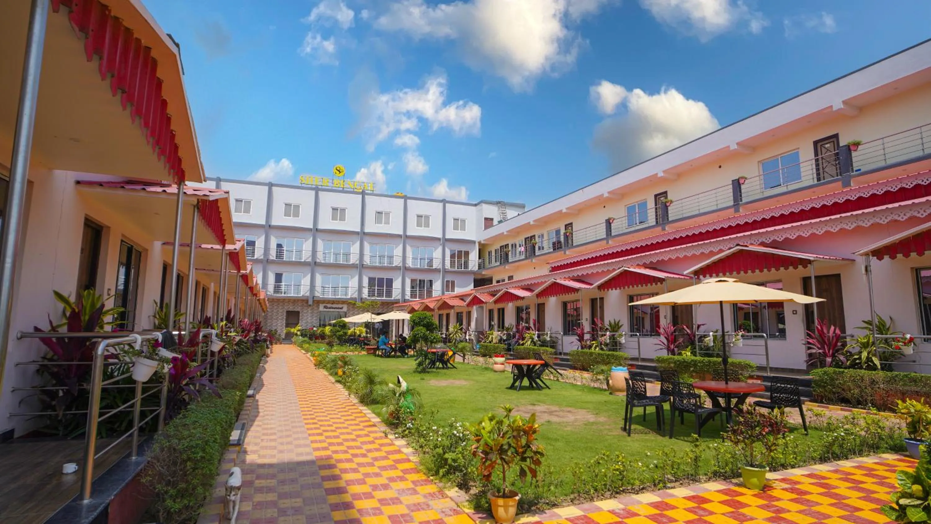 Property building in Sher Bengal Beach Resort