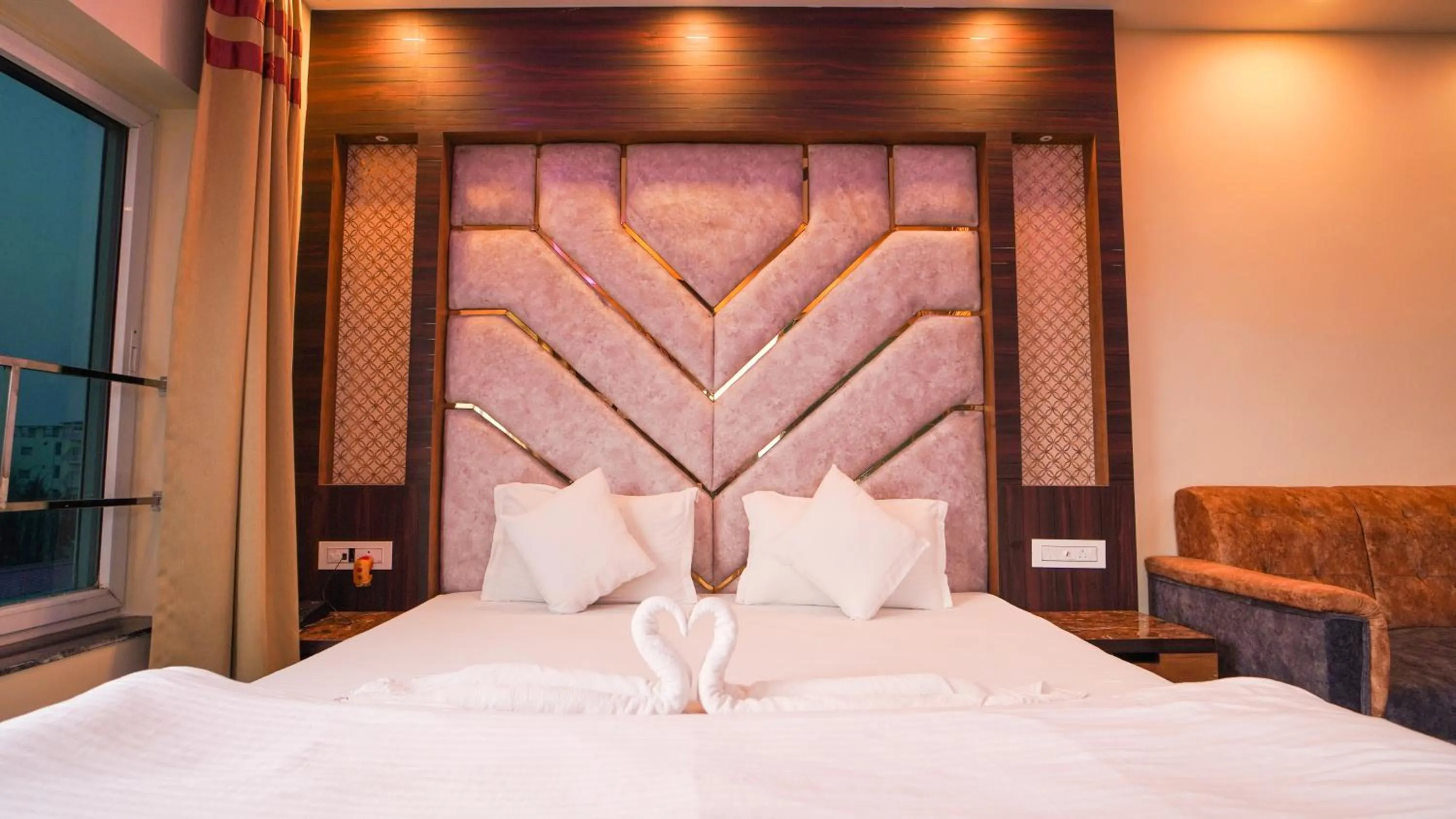 Bed in Sher Bengal Beach Resort