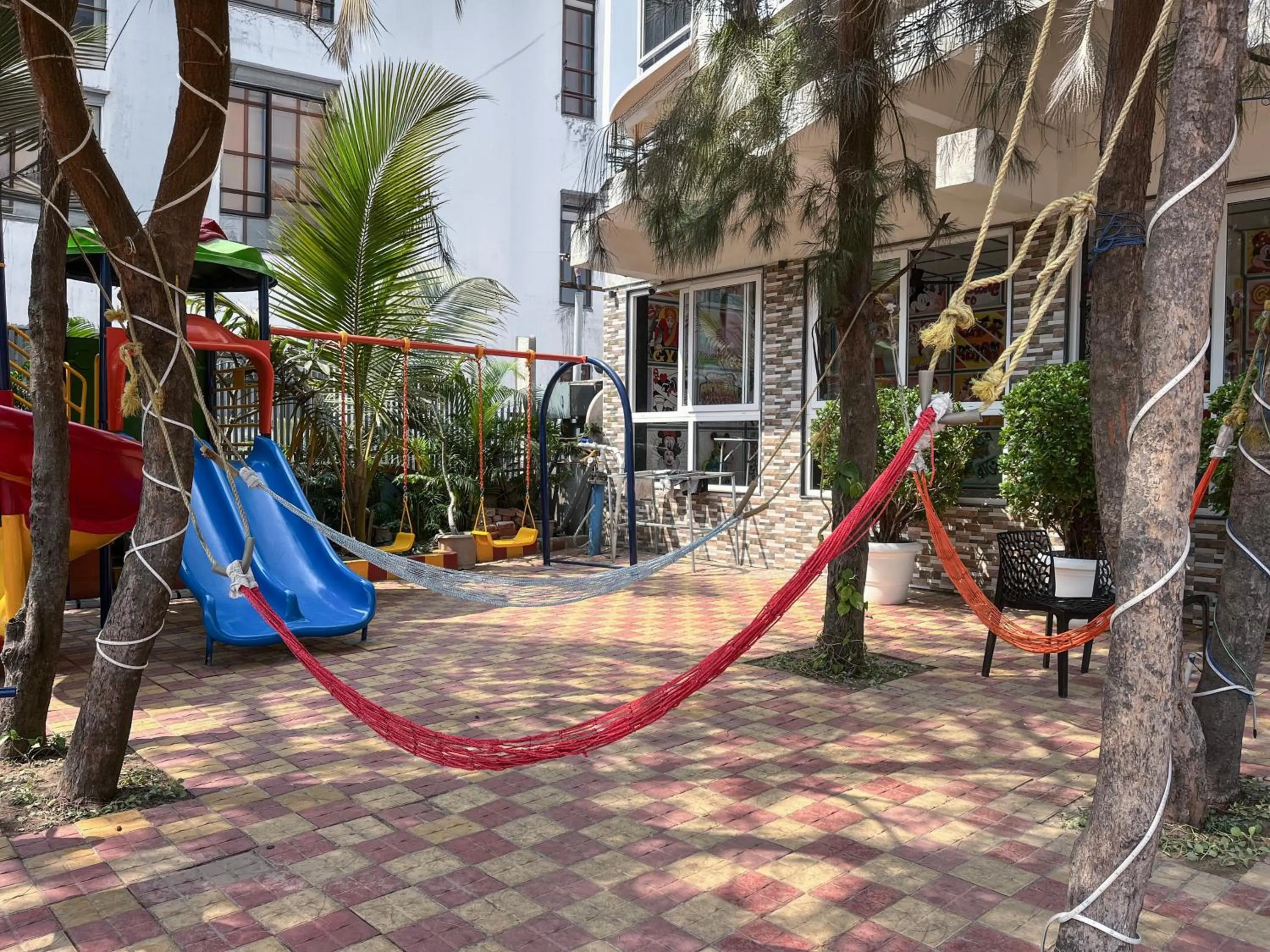 Children play ground in Sher Bengal Beach Resort