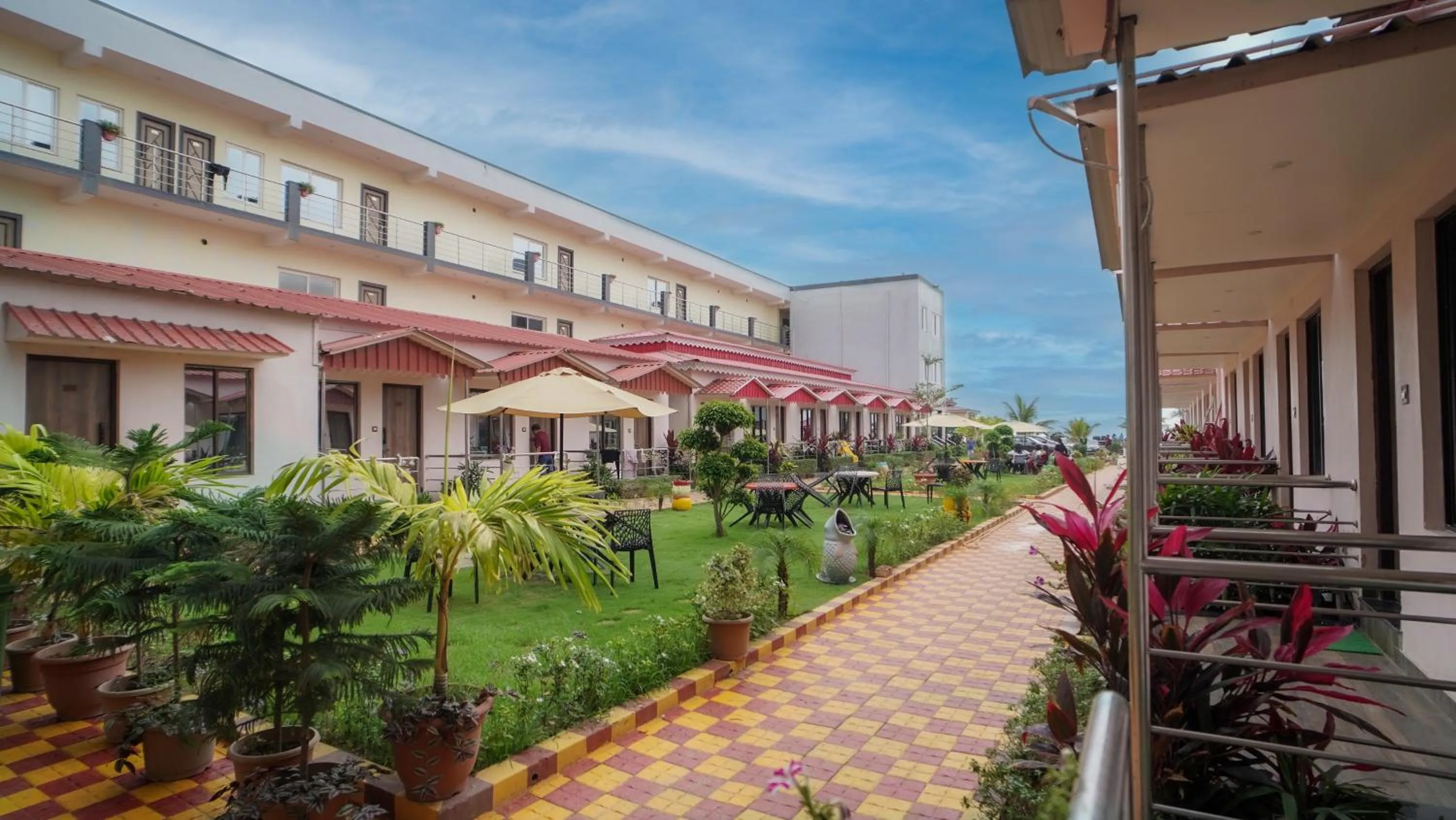 Property building in Sher Bengal Beach Resort