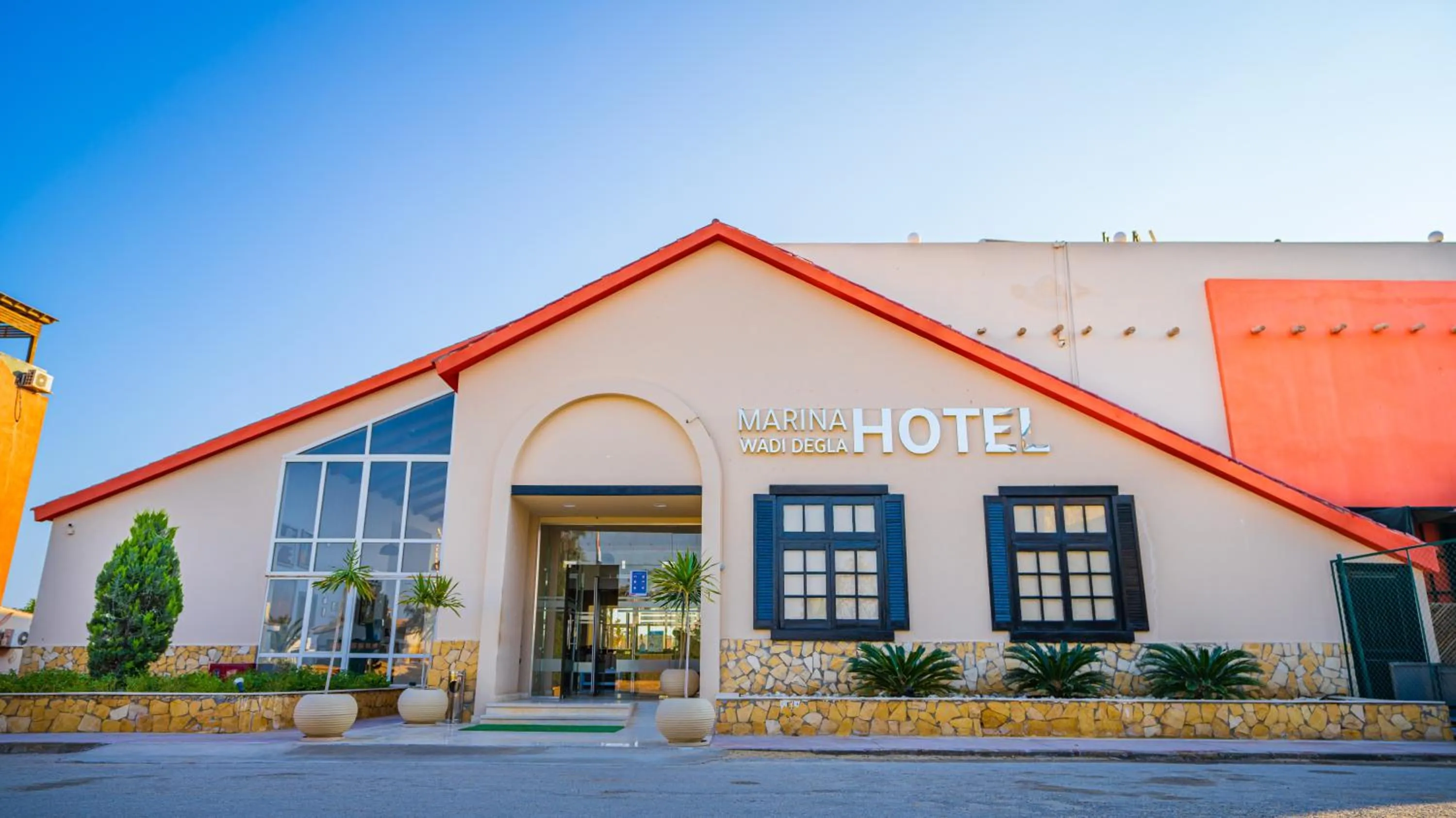Property building in Marina Wadi Degla Hotel