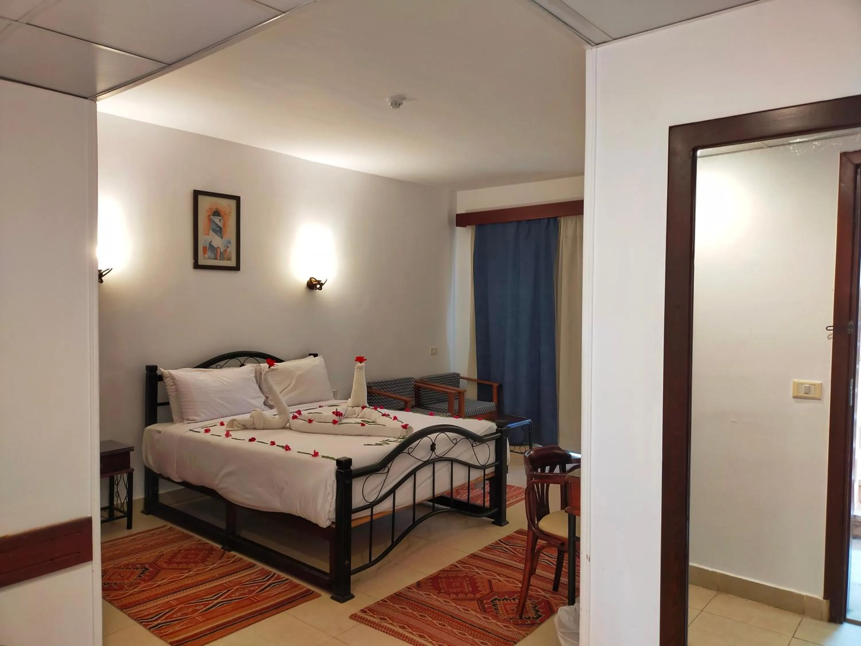 Bed in Marina Wadi Degla Hotel