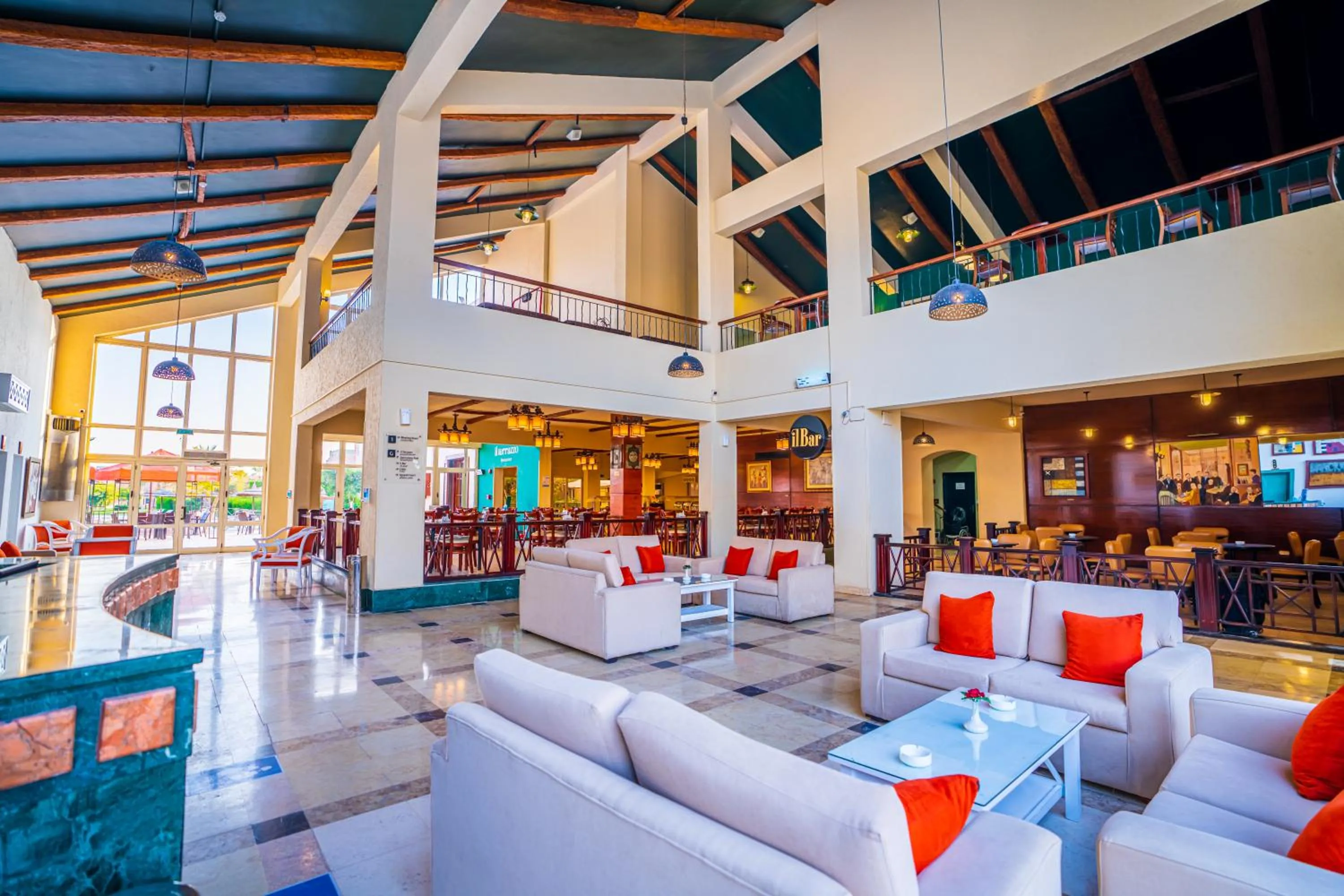 Lobby or reception in Marina Wadi Degla Hotel