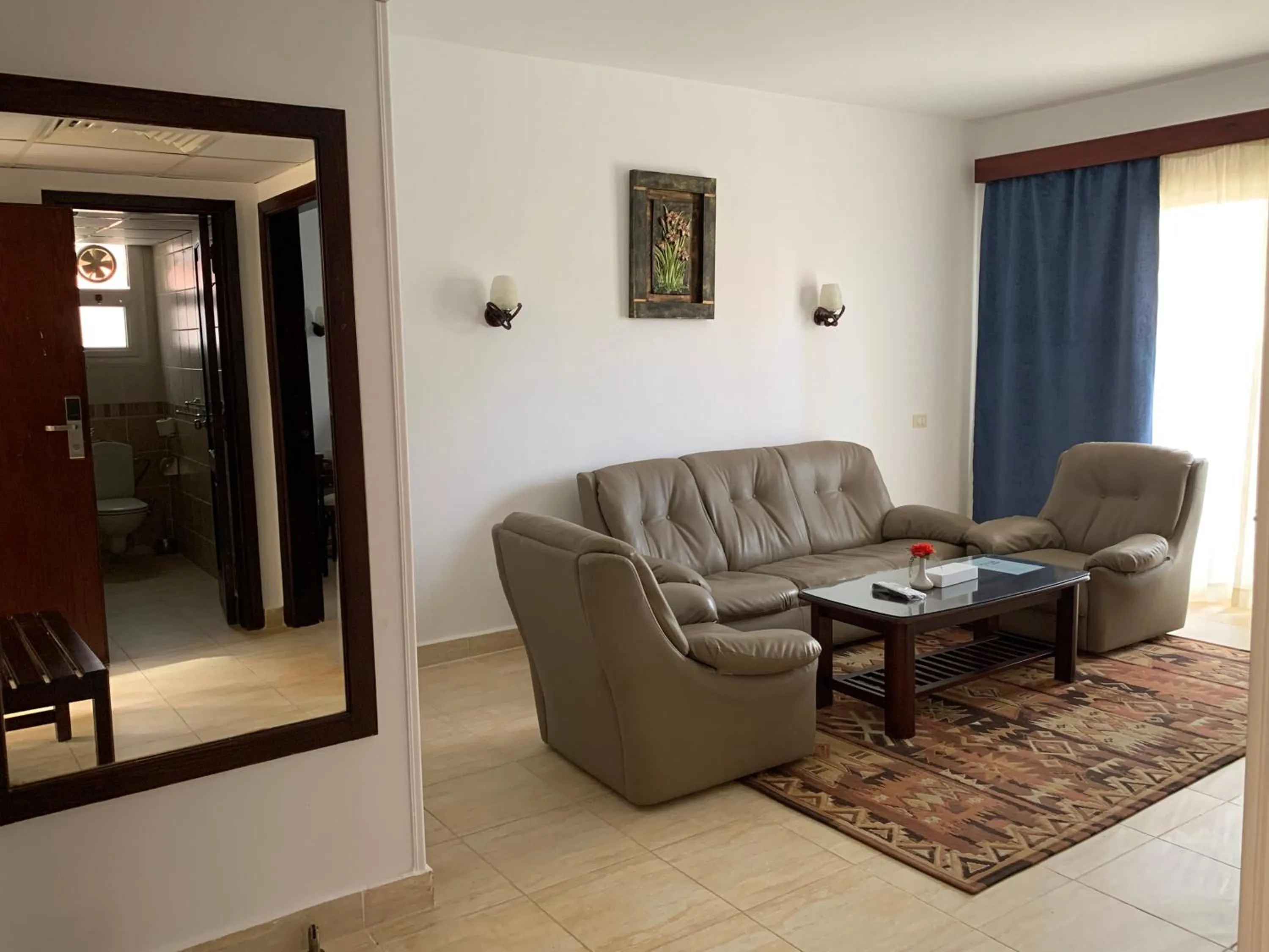 Living room in Marina Wadi Degla Hotel