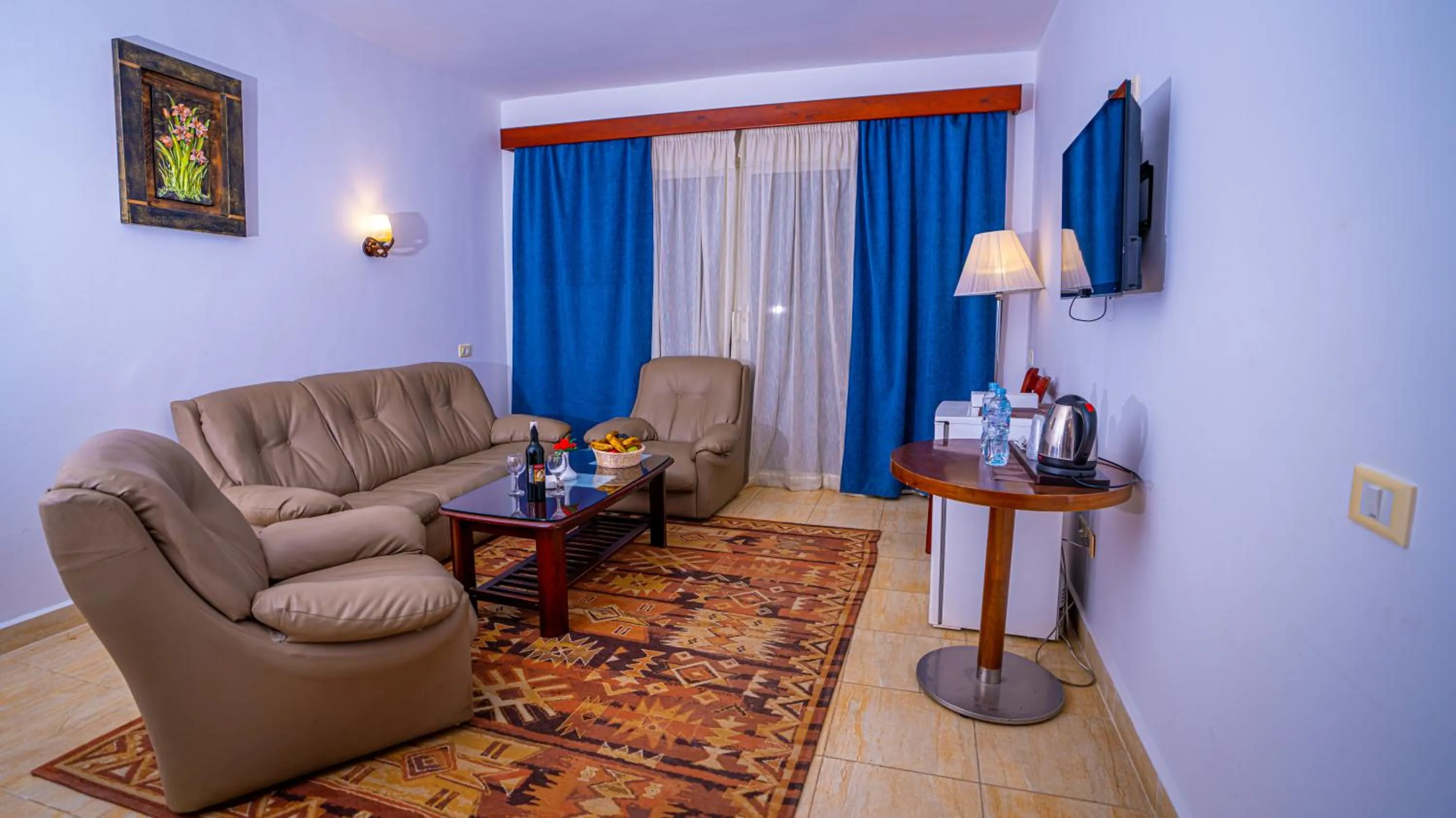 Living room in Marina Wadi Degla Hotel