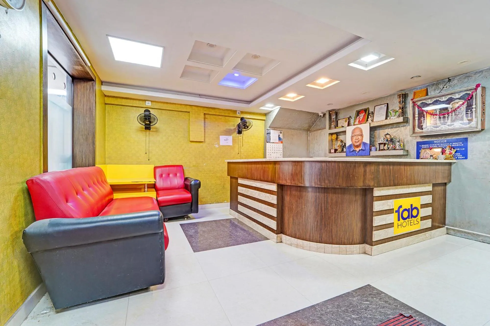 Lobby or reception in Via Maruthi