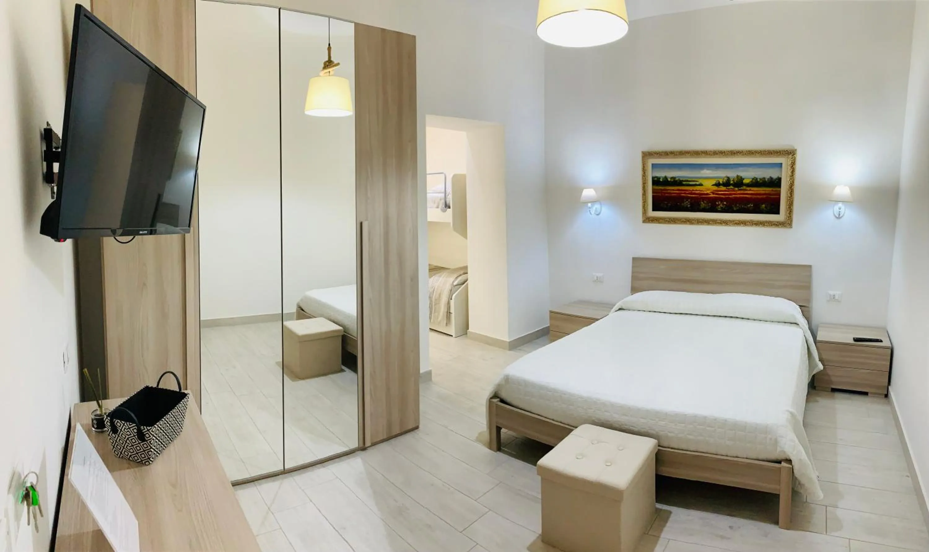 Bedroom in B&B Birillo