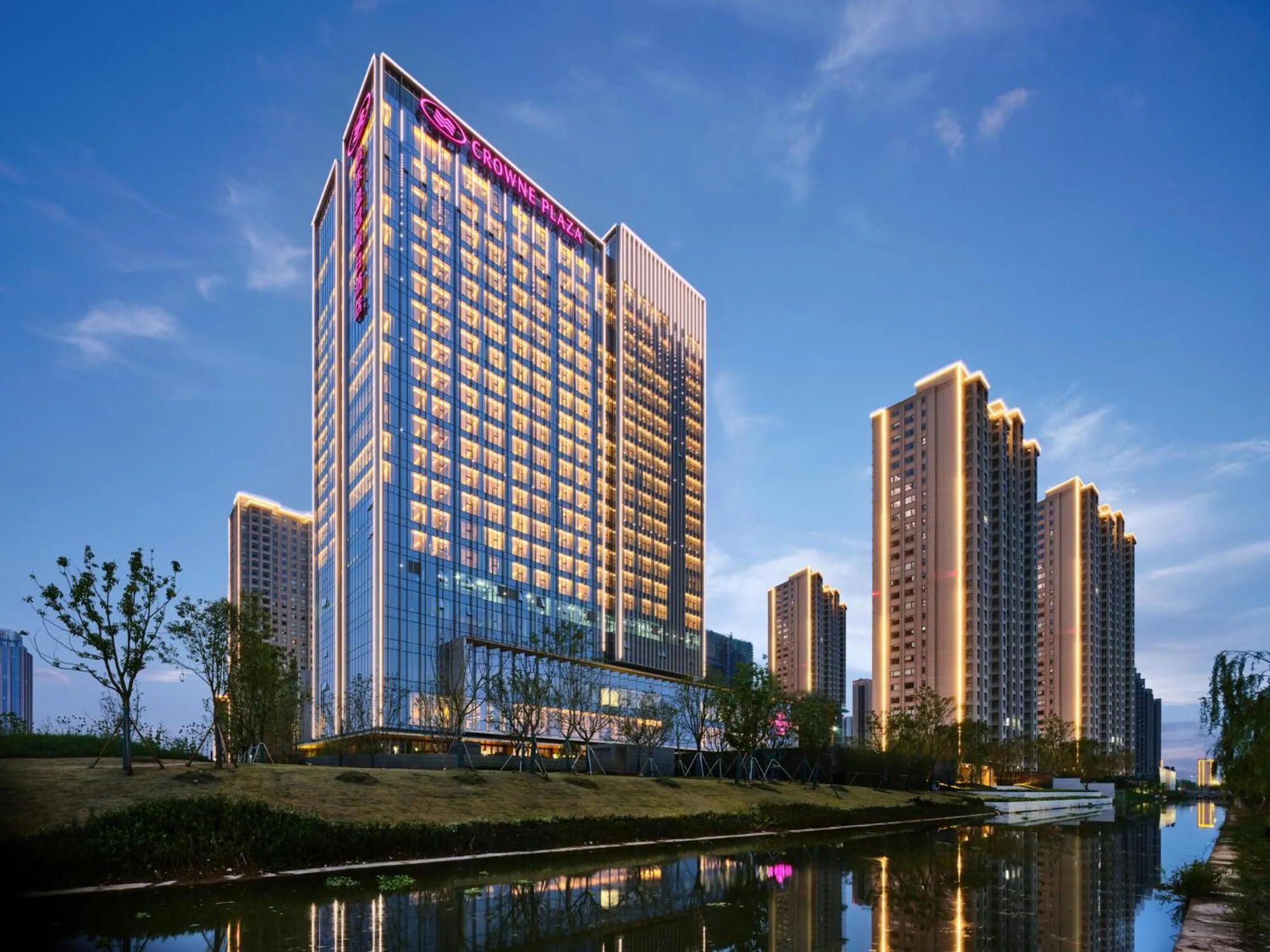 Property building in Crowne Plaza Qidong by IHG