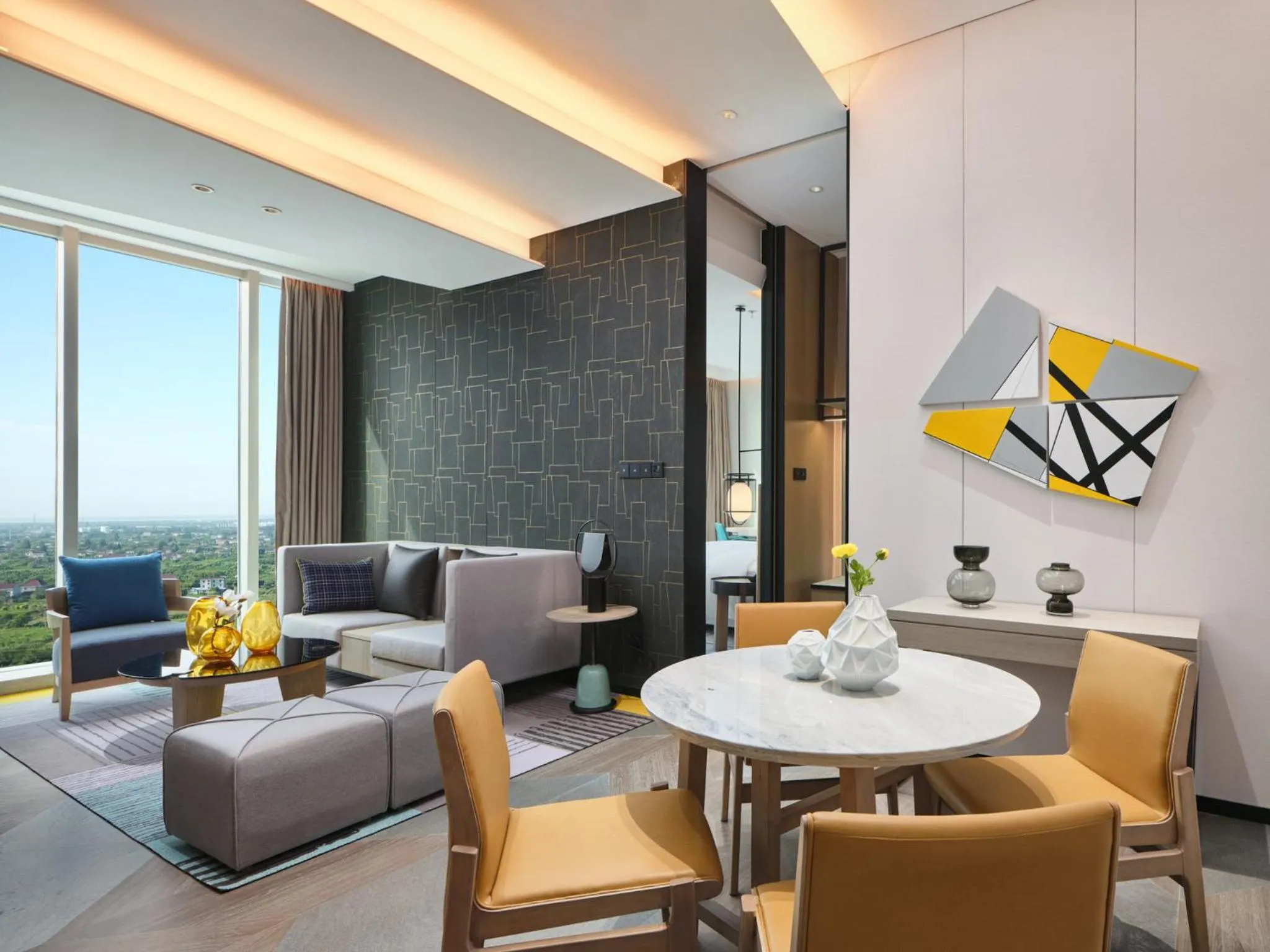 Bedroom in Crowne Plaza Qidong by IHG