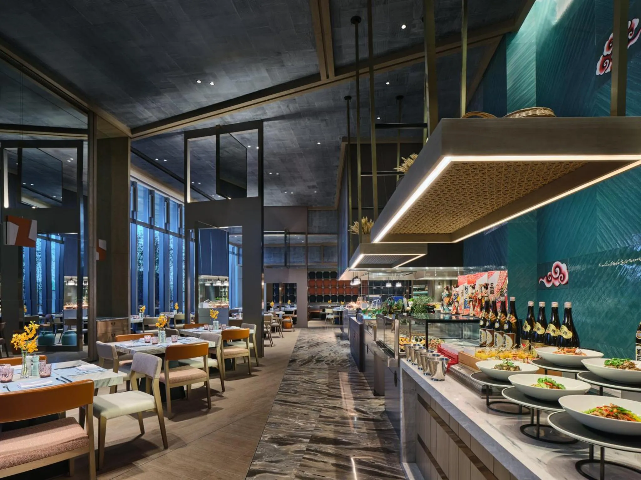 Restaurant/places to eat in Crowne Plaza Qidong by IHG