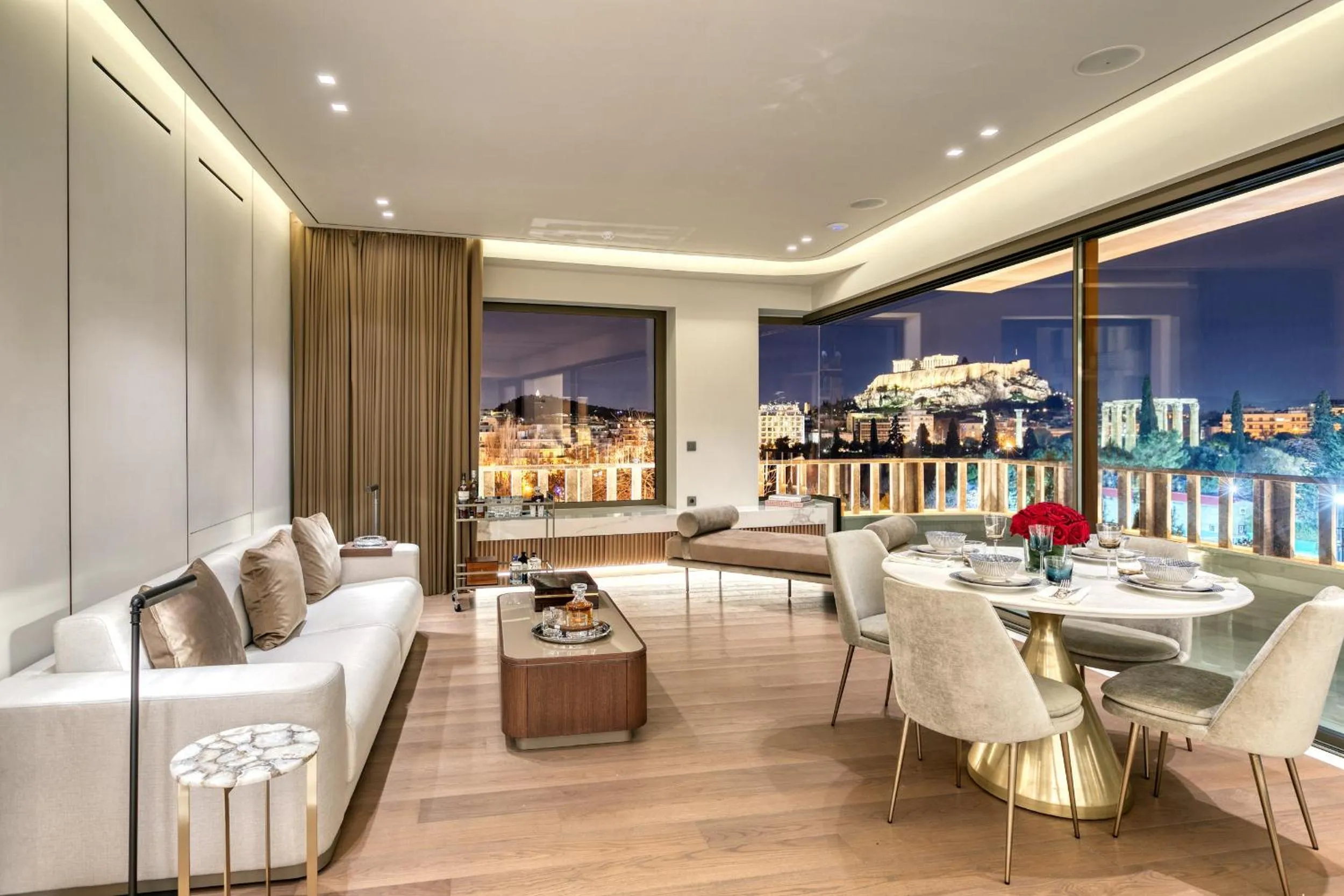 Living room in The One Acropolis