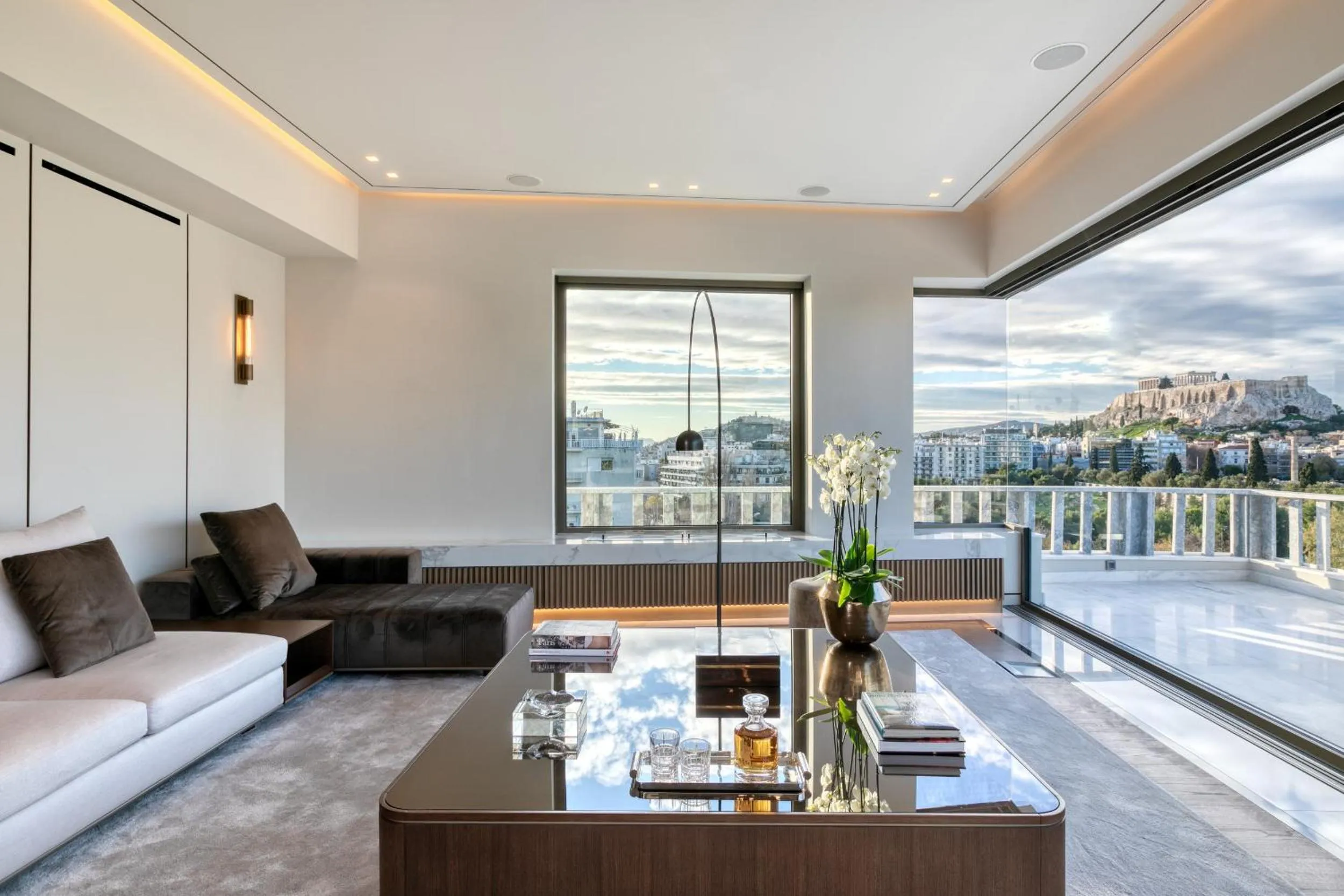Living room in The One Acropolis