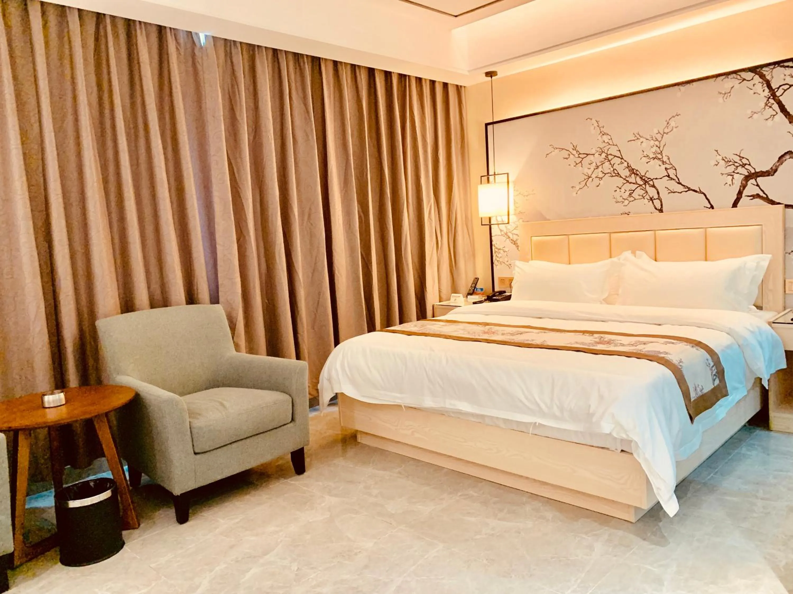 Decorative detail, Bed in Youngsun Hotel