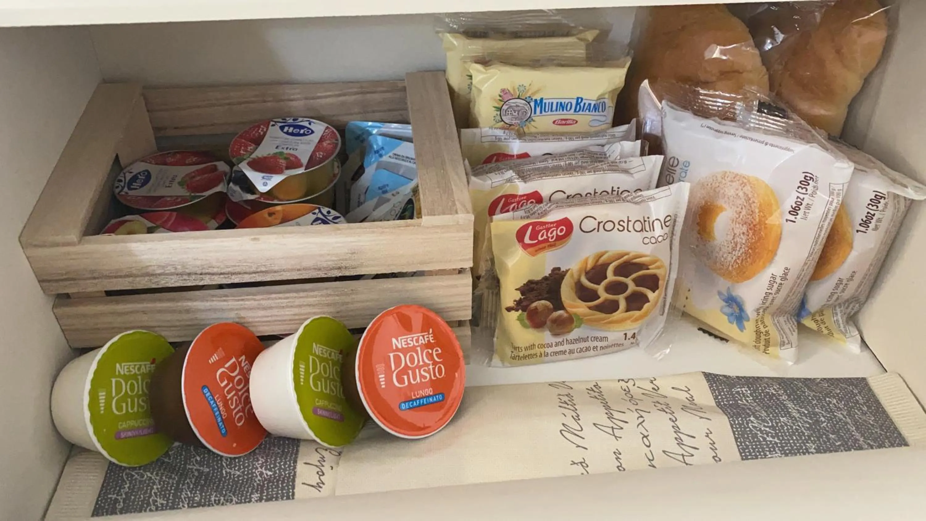 Food in B&B BenInCasa