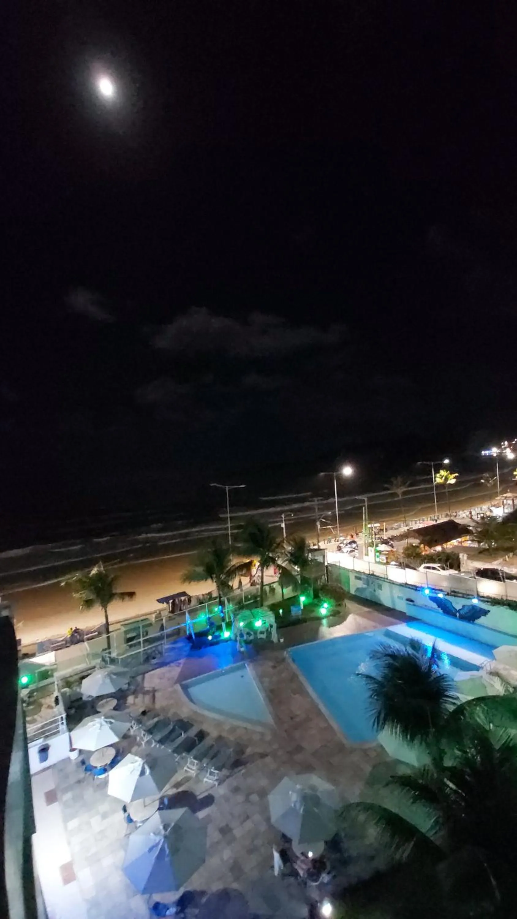 Pool view in Ponta Negra Beach Flat Prime