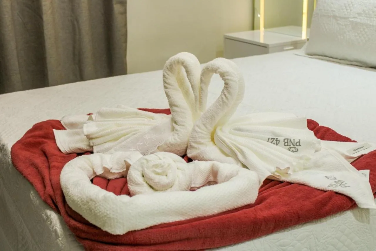 Decorative detail, Bed in Ponta Negra Beach Flat Prime