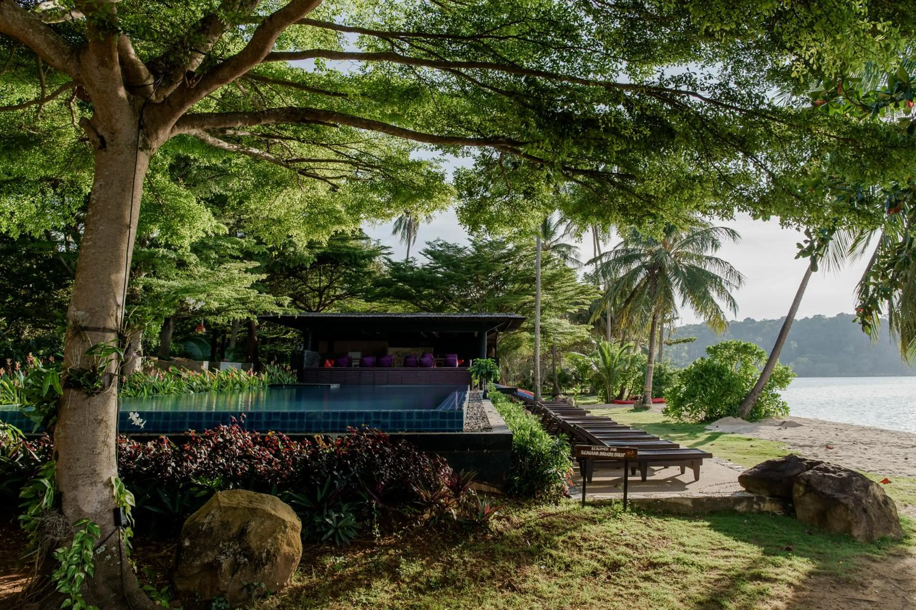 Garden in Seavana Koh Mak Beach Resort