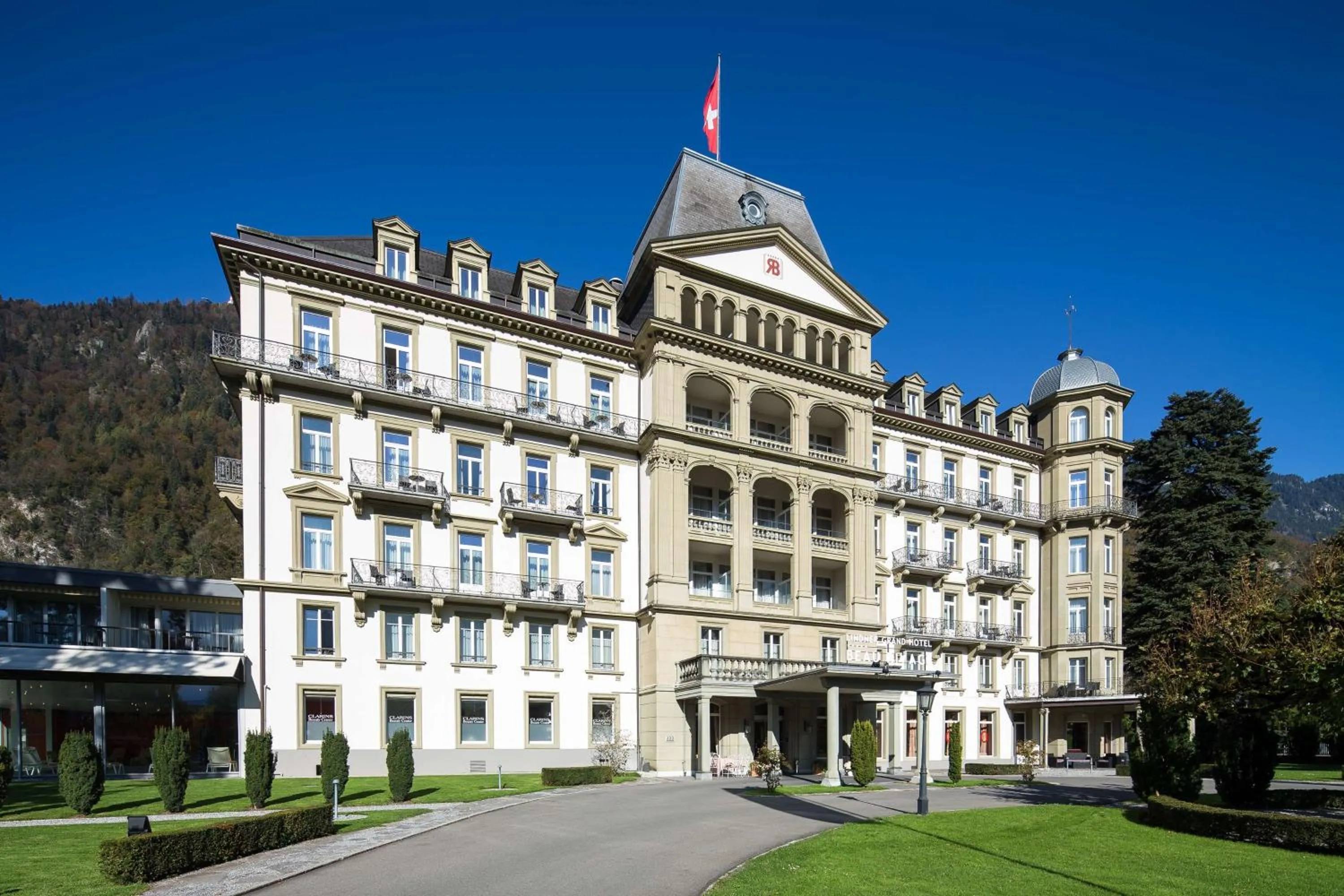 Property building in Grand Hotel Beau Rivage Interlaken