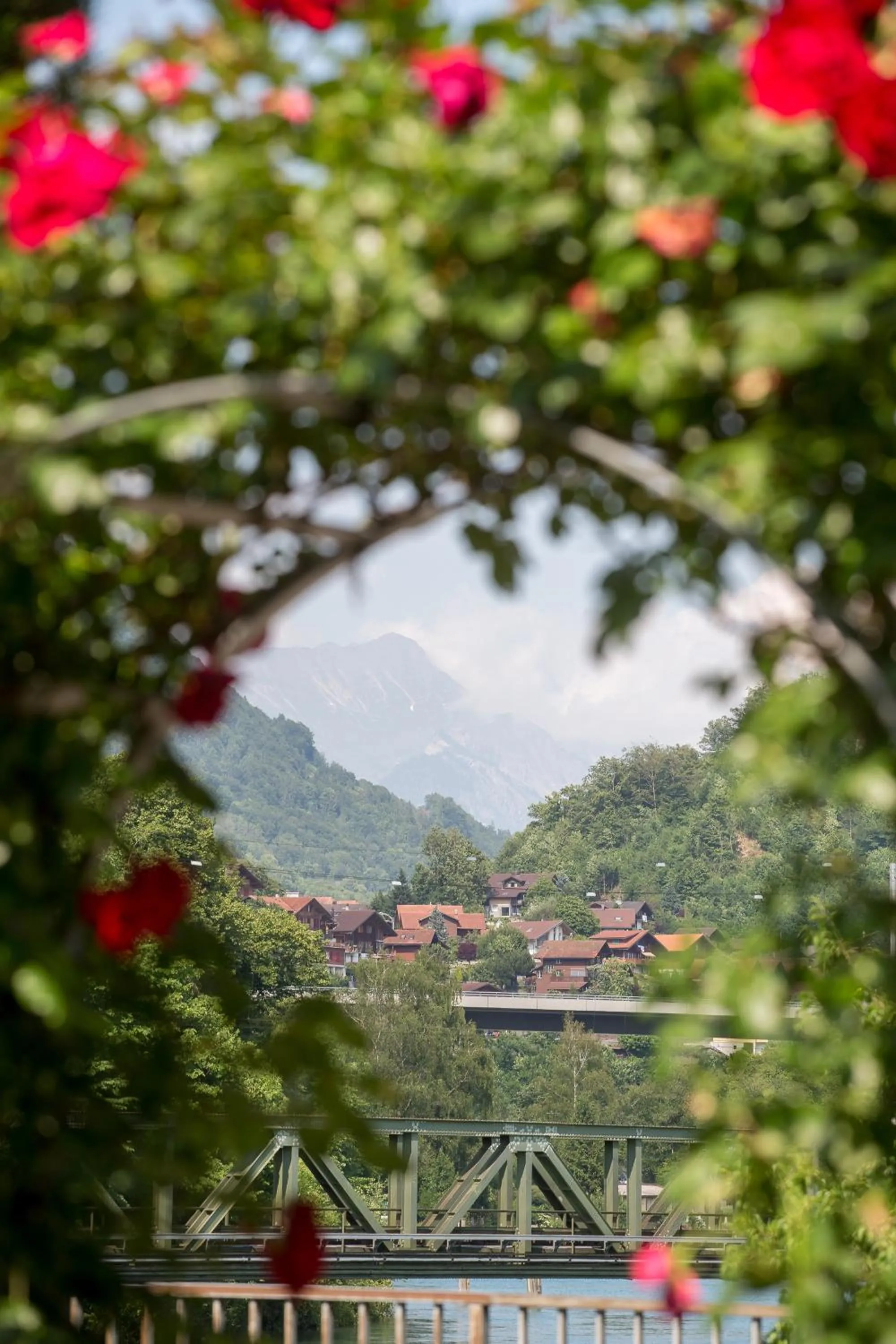 River view in Grand Hotel Beau Rivage Interlaken