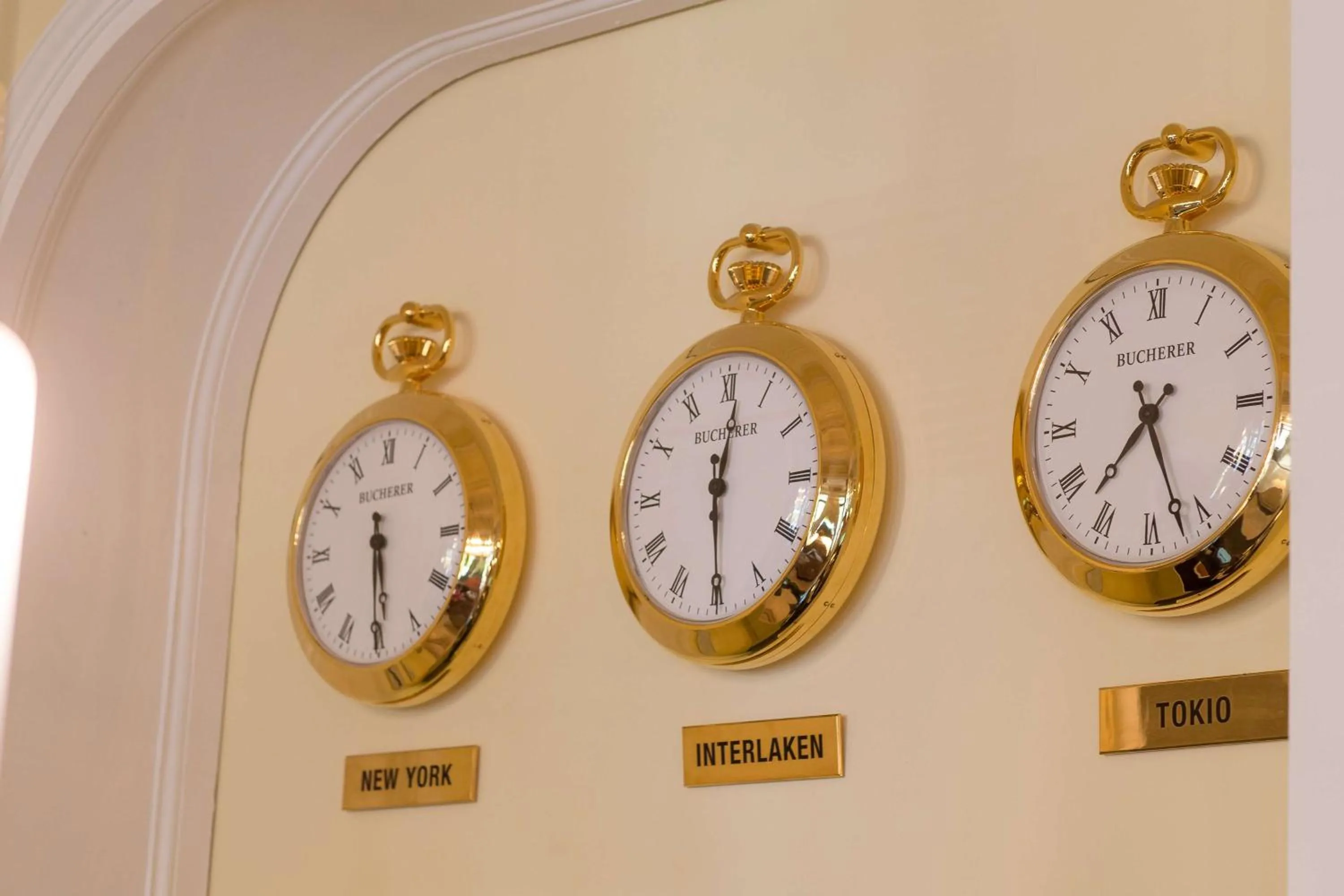 Lobby or reception in Grand Hotel Beau Rivage Interlaken