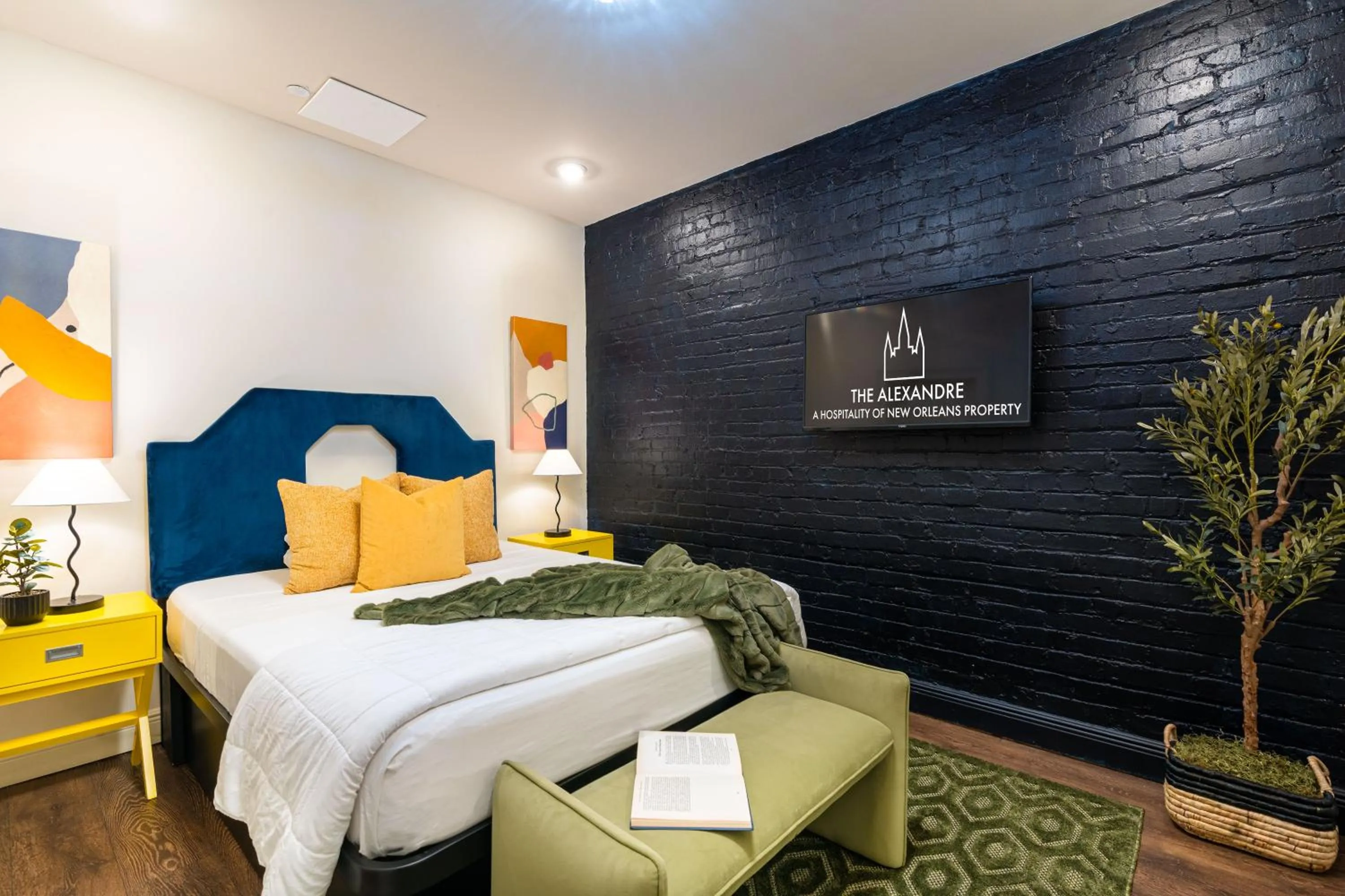 Bed in The Alexandre