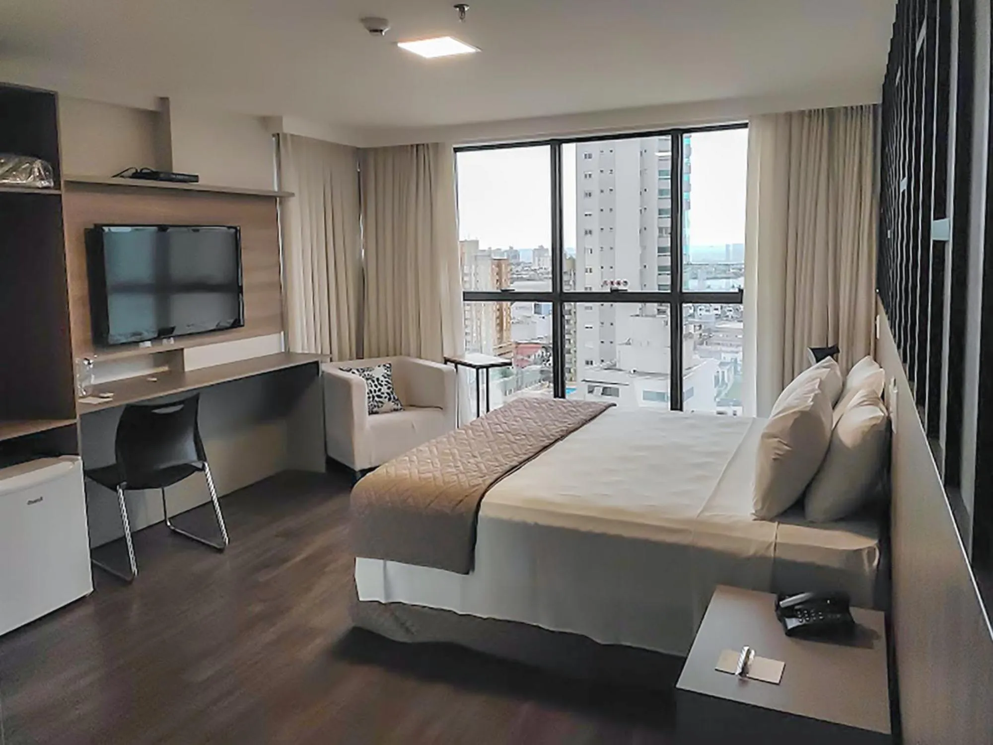 Bed in Hotel 7 Itajaí