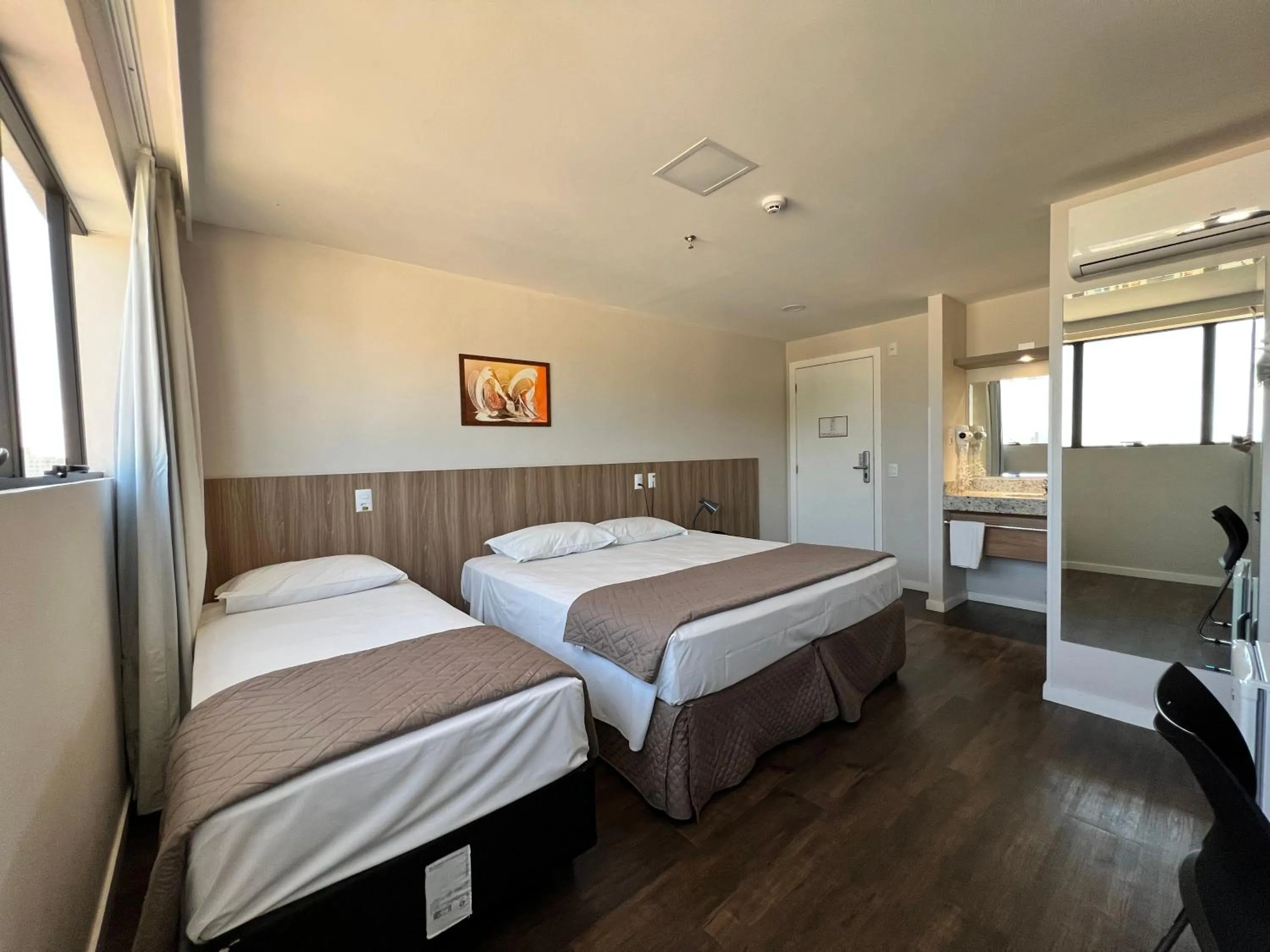 Bed in Hotel 7 Itajaí