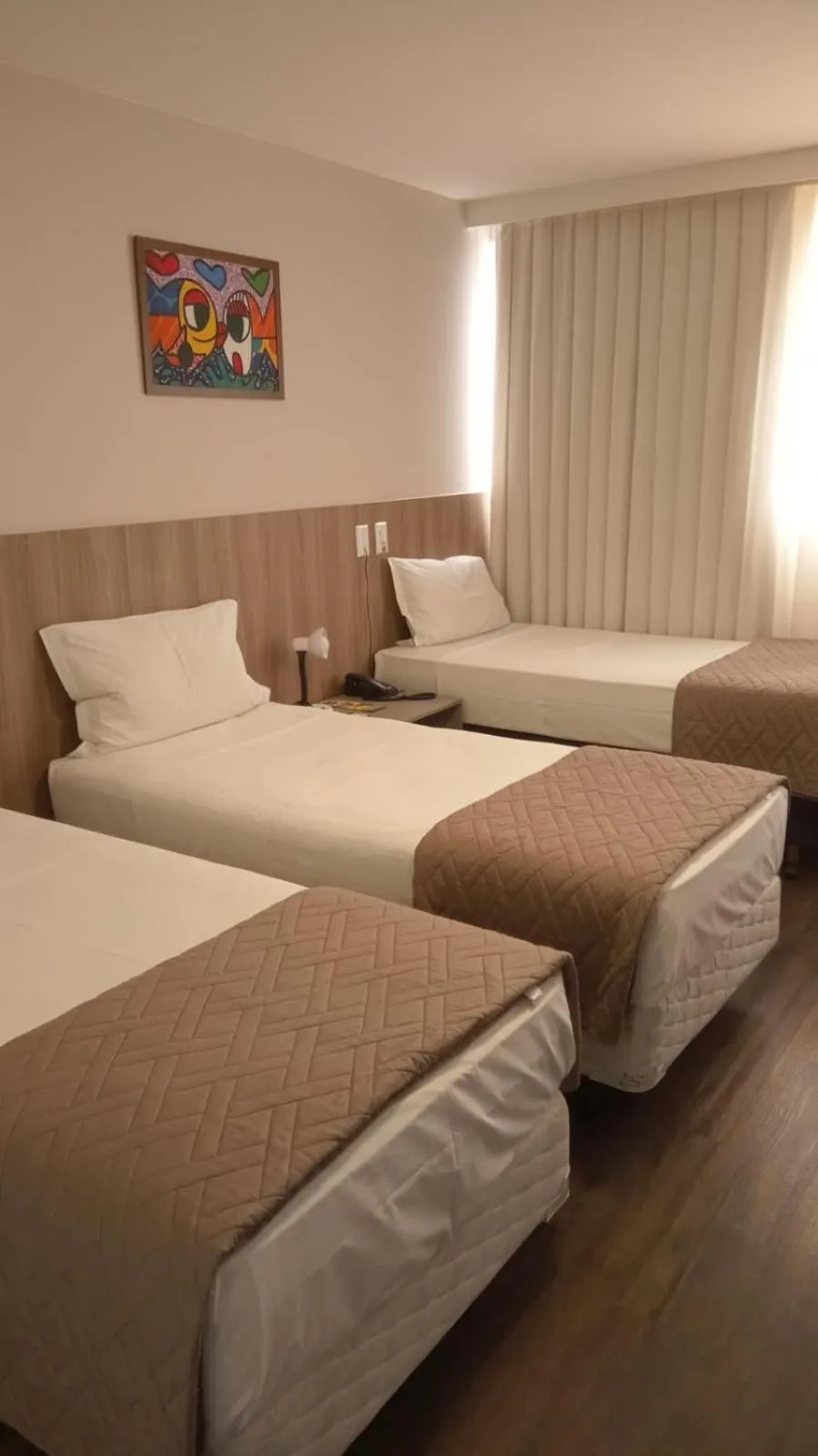 Bed in Hotel 7 Itajaí