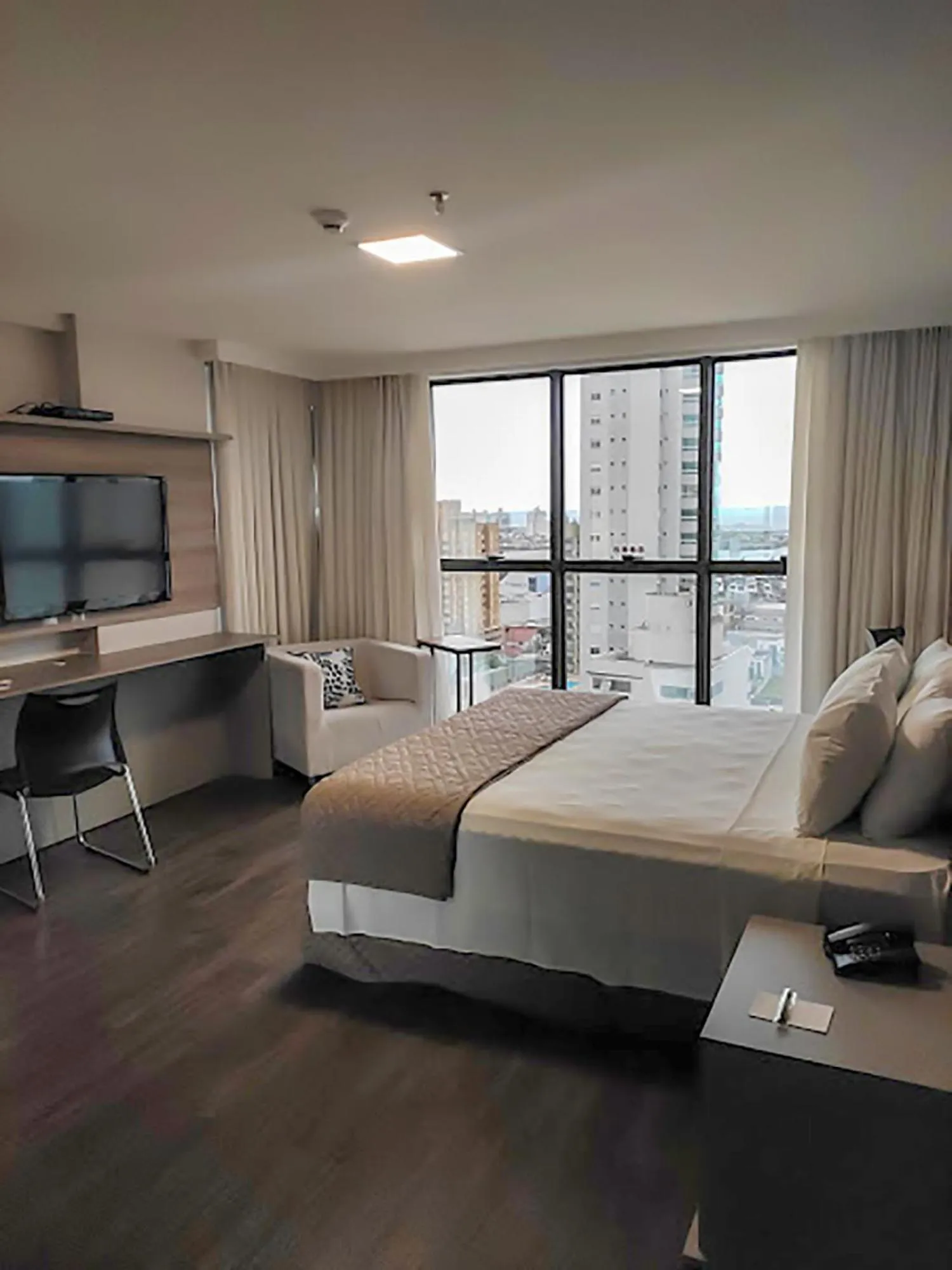 Bed in Hotel 7 Itajaí