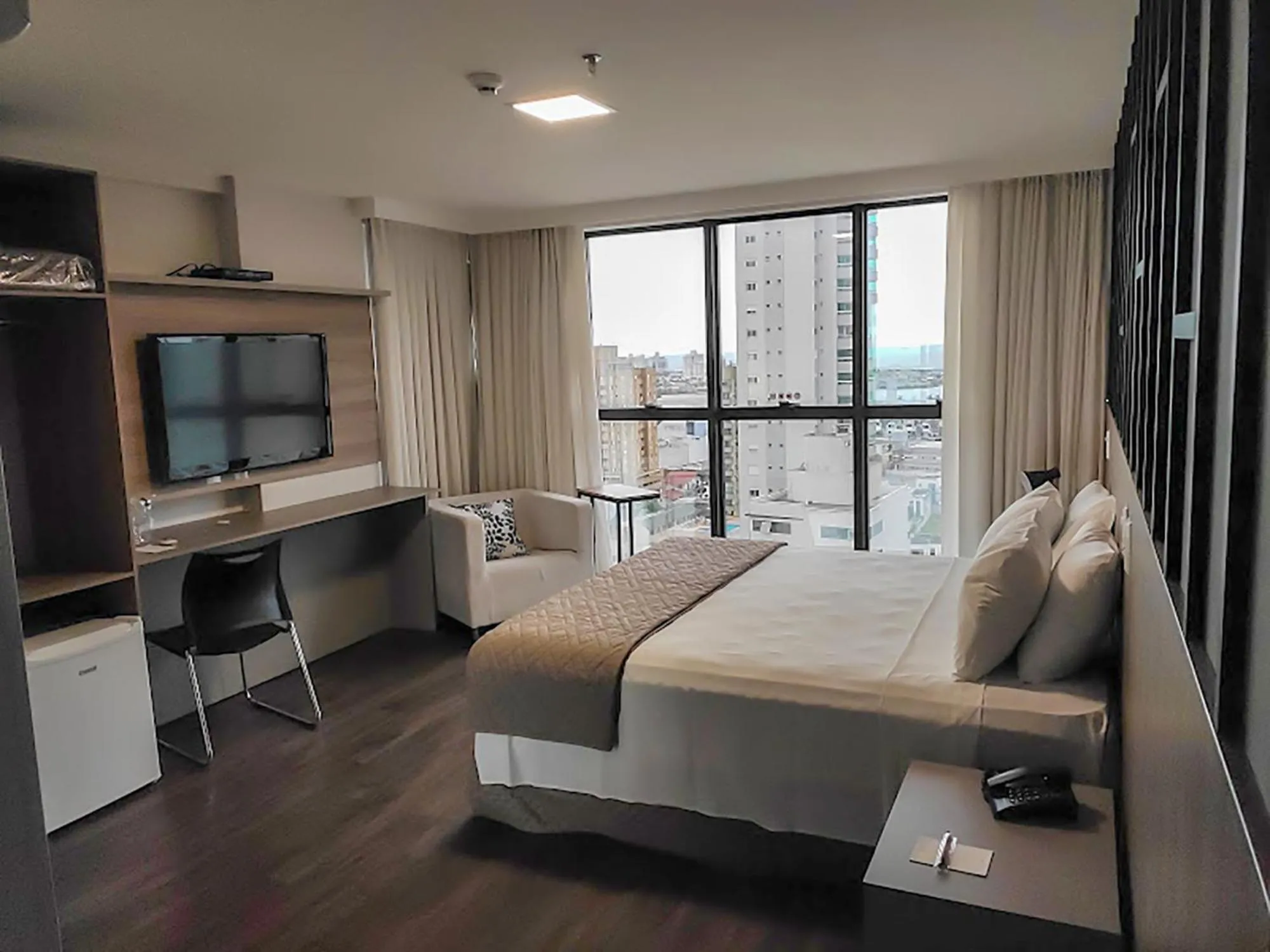 Bed in Hotel 7 Itajaí