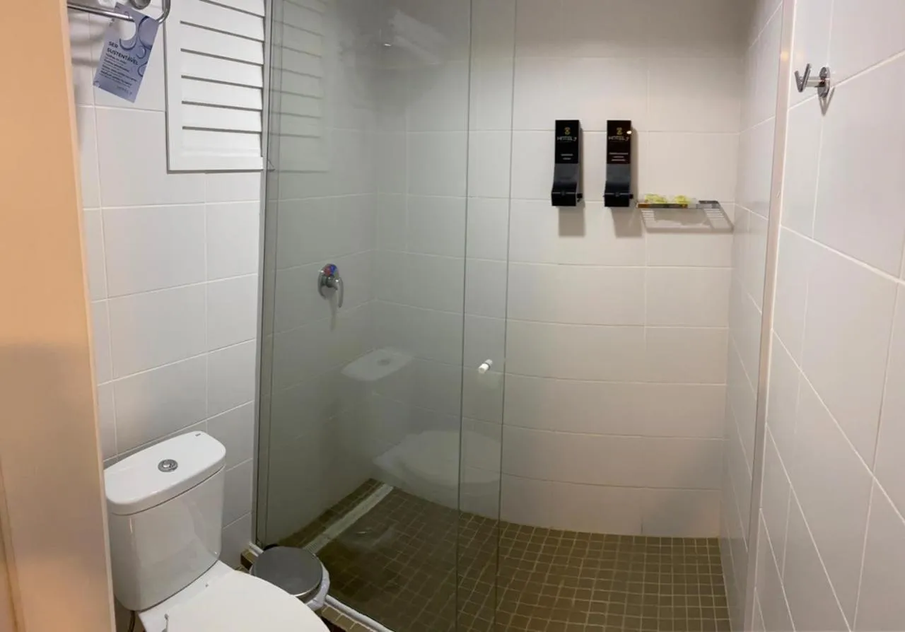 Bathroom in Hotel 7 Itajaí