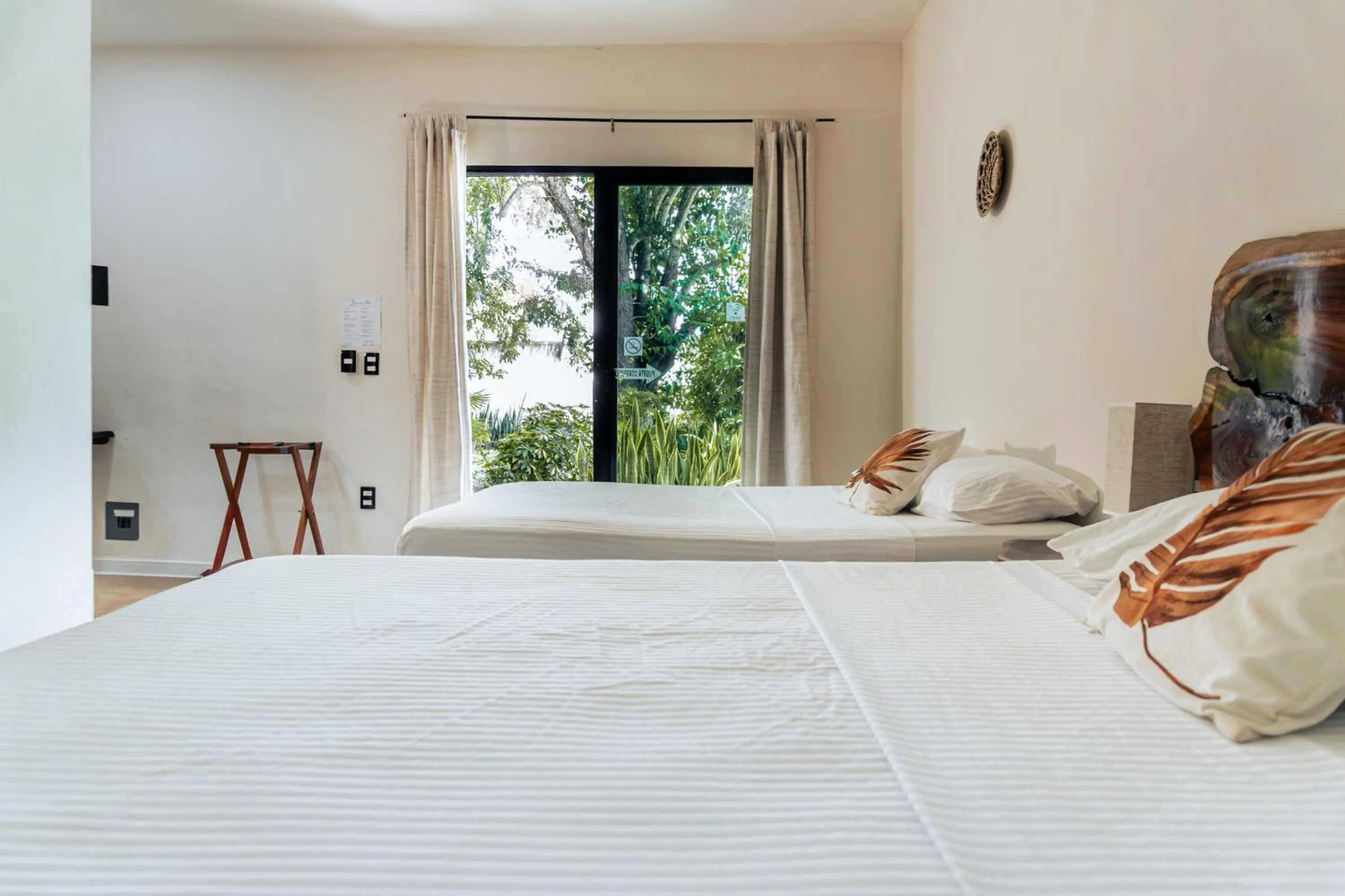 Photo of the whole room in Hotel Brisas Bacalar