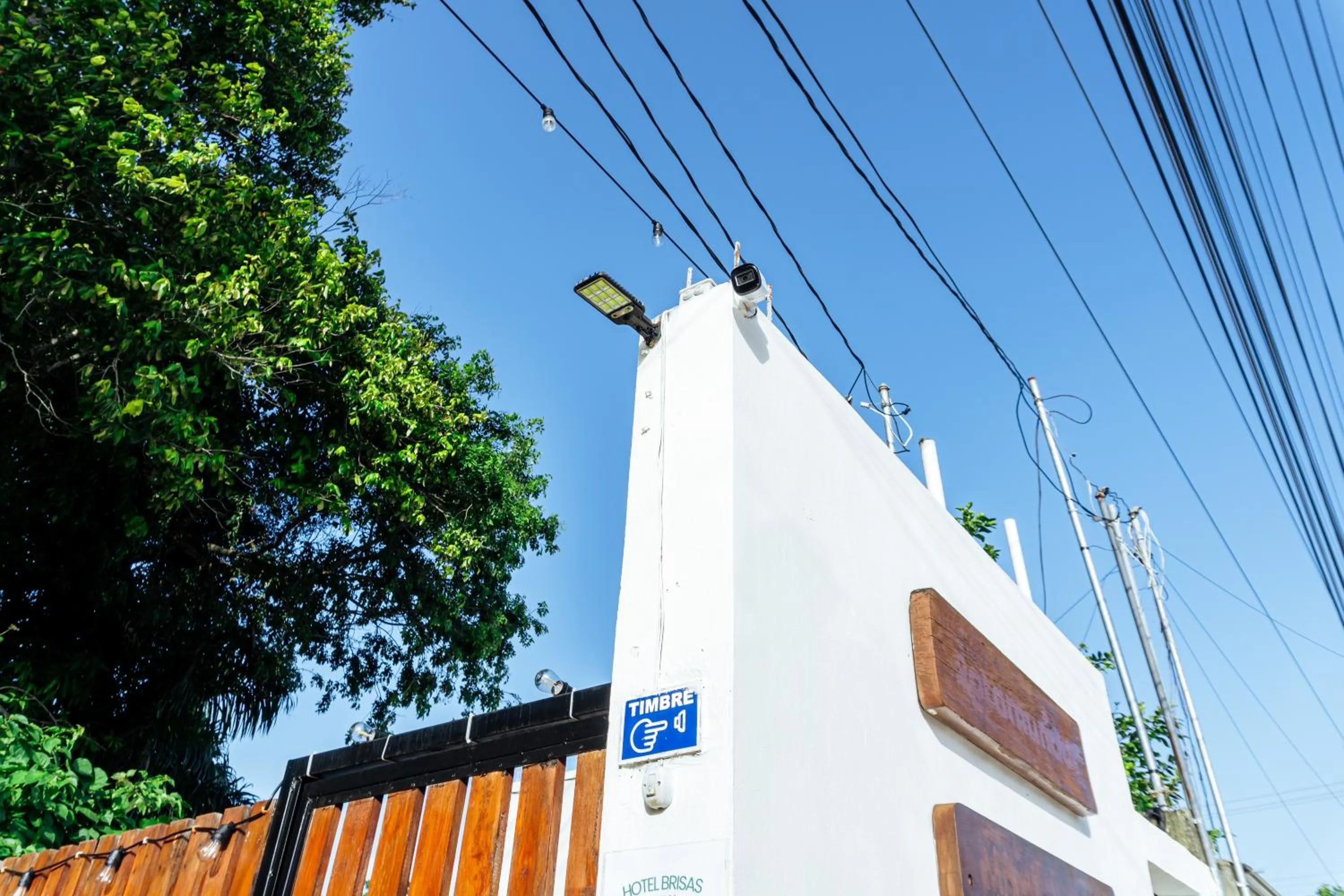 Facade/entrance in Hotel Brisas Bacalar