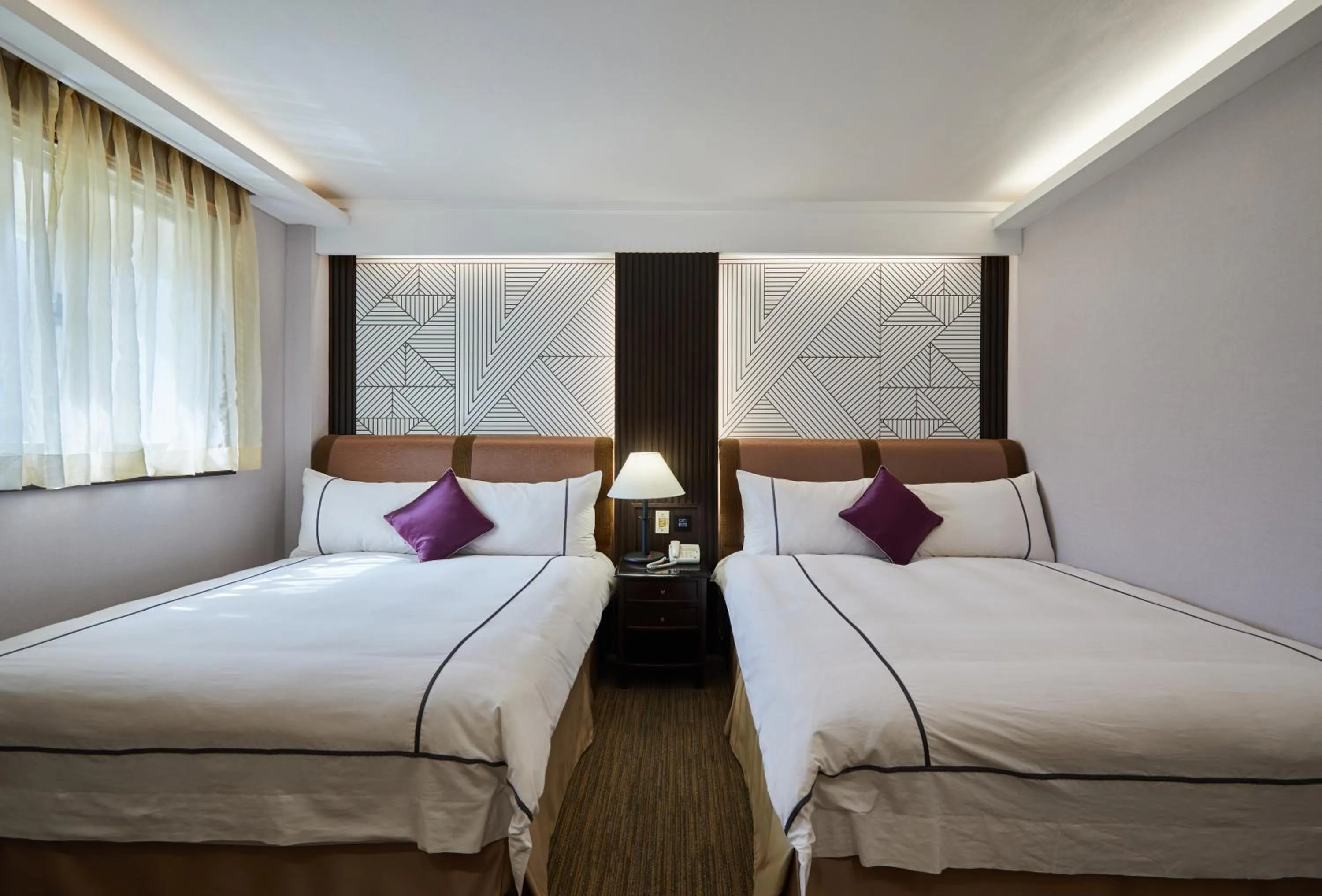 Bed in K Hotel Keelung