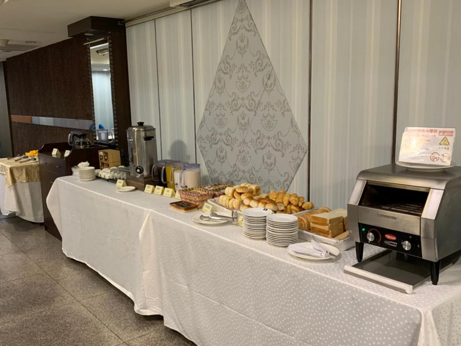 Breakfast in K Hotel Keelung