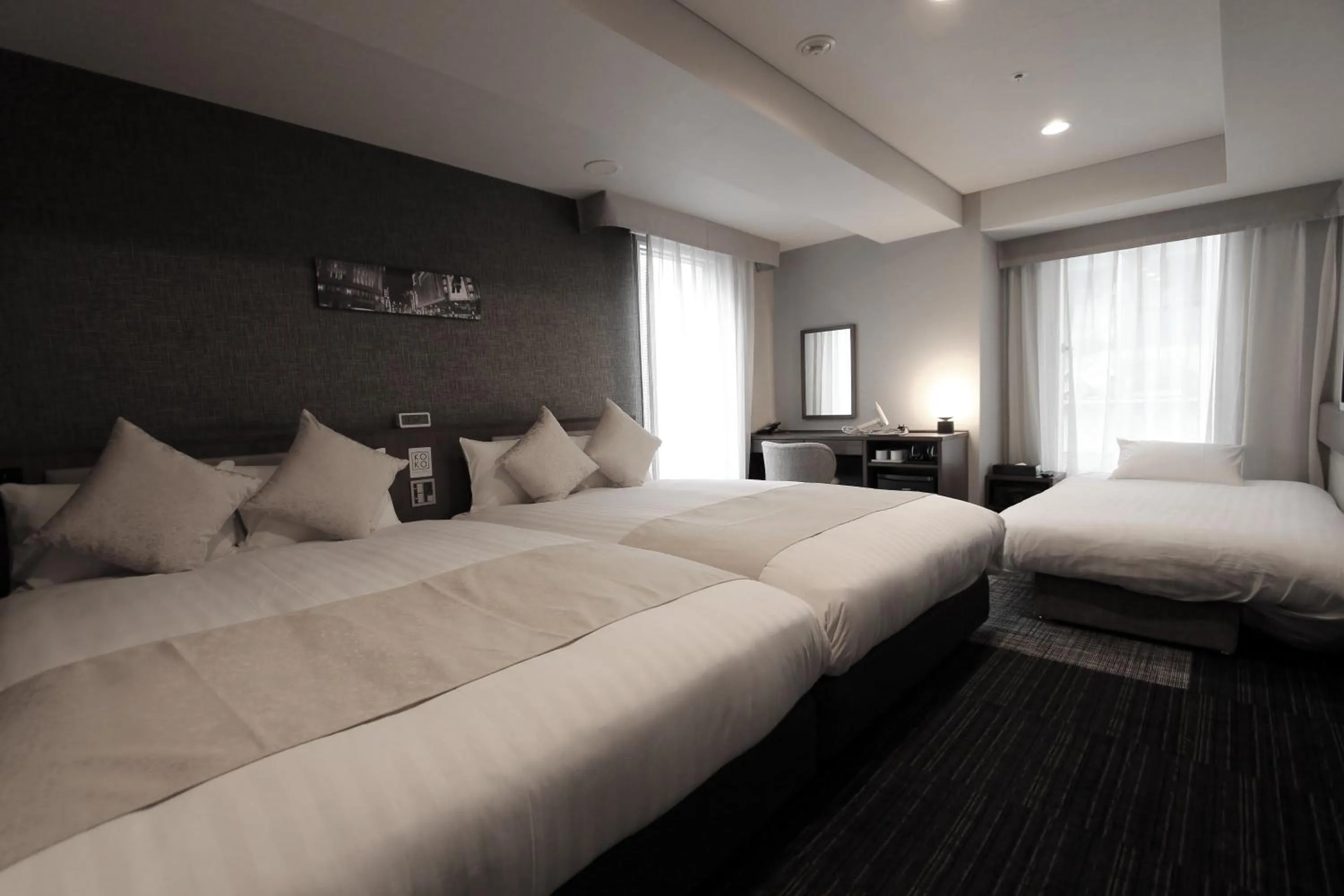 Photo of the whole room, Bed in KOKO HOTEL Ginza-1chome