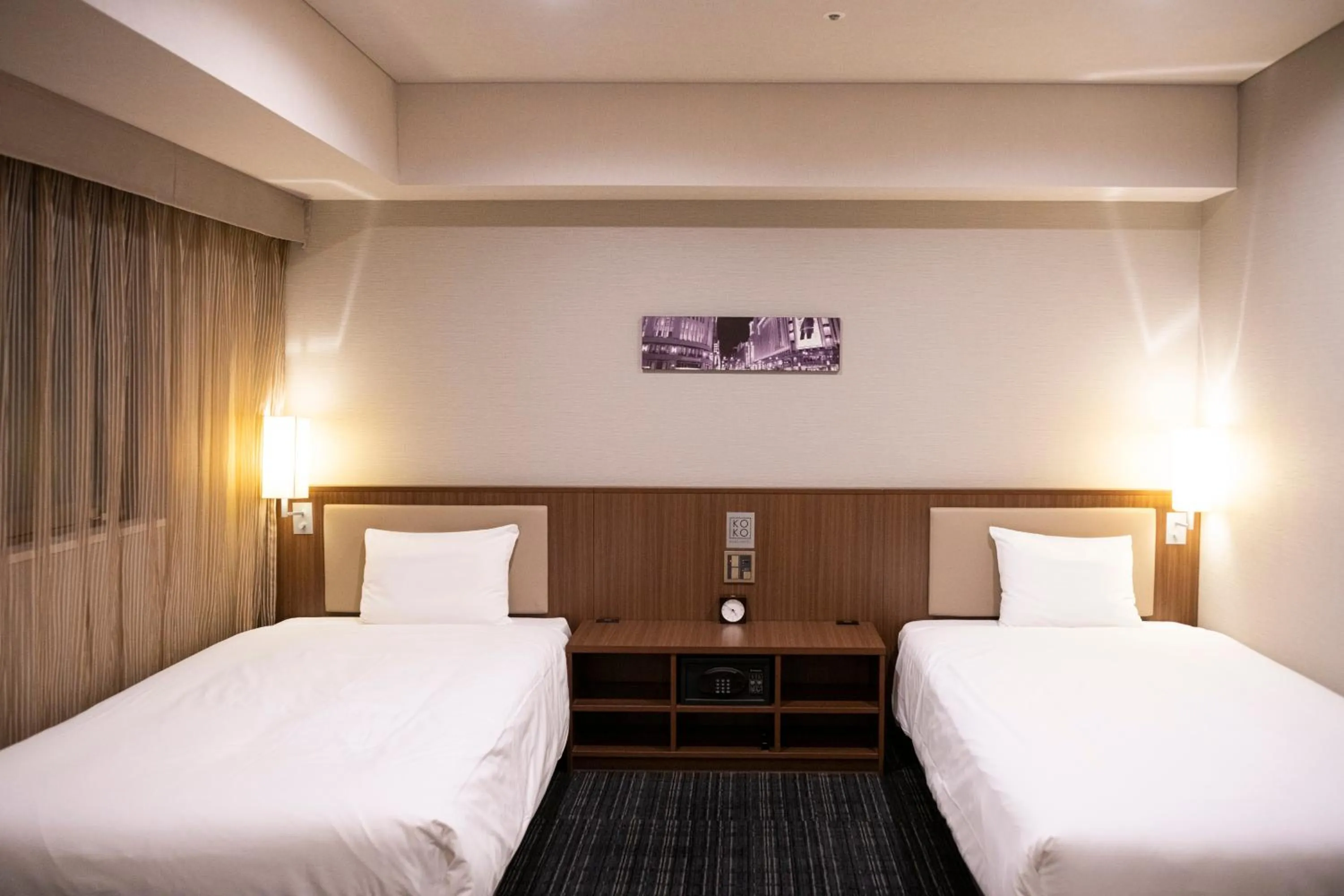 Photo of the whole room, Bed in KOKO HOTEL Ginza-1chome