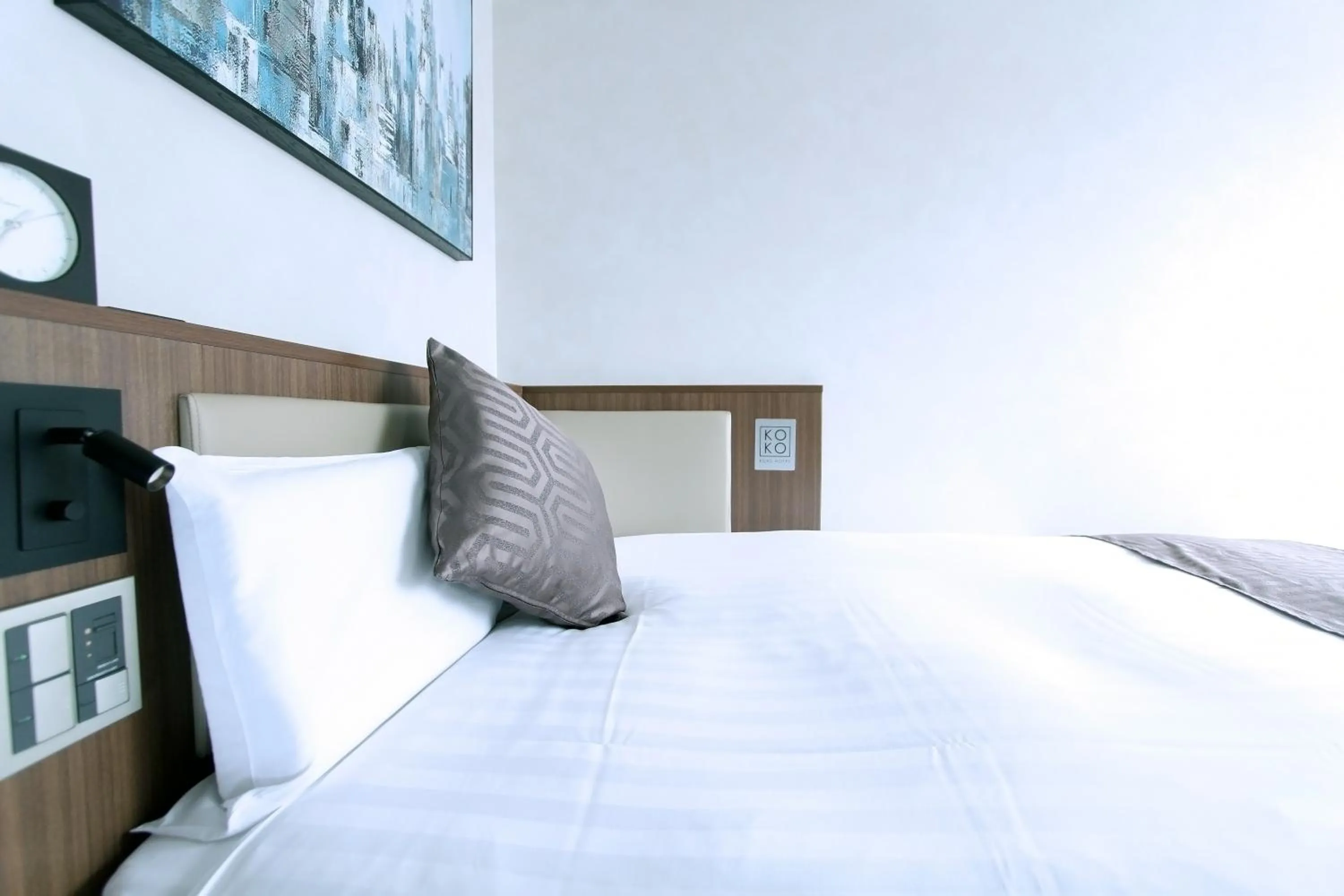 Photo of the whole room, Bed in KOKO HOTEL Ginza-1chome