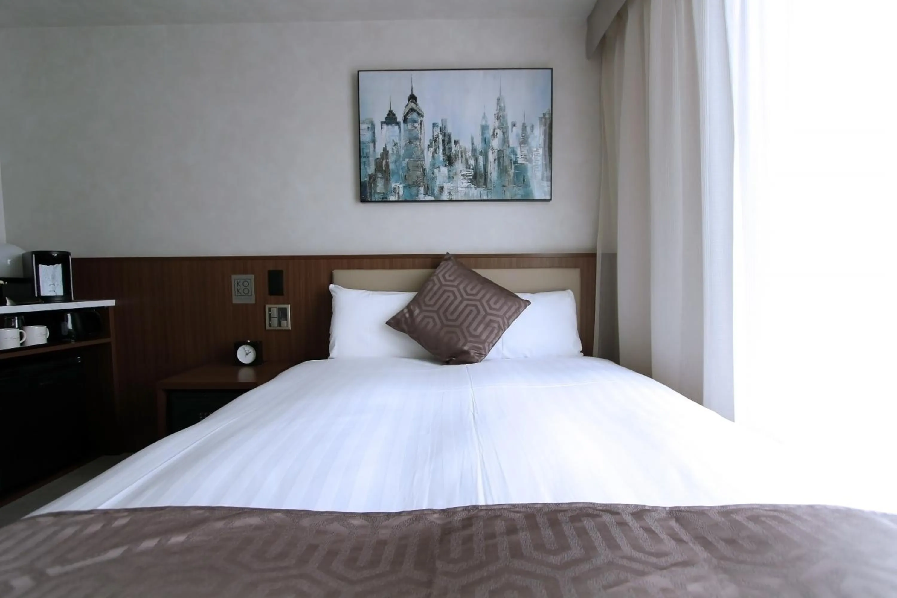 Photo of the whole room, Bed in KOKO HOTEL Ginza-1chome
