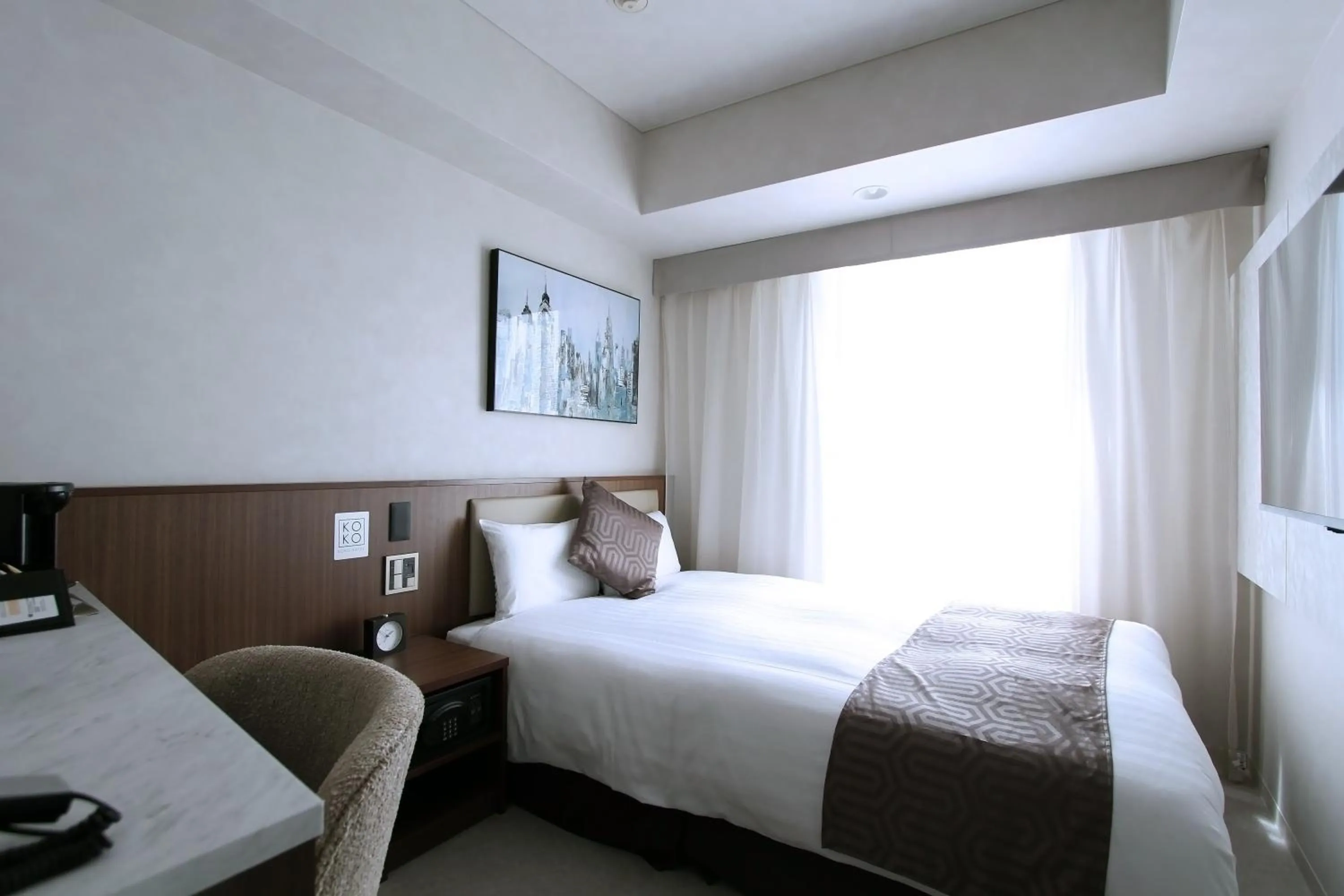 Photo of the whole room, Bed in KOKO HOTEL Ginza-1chome