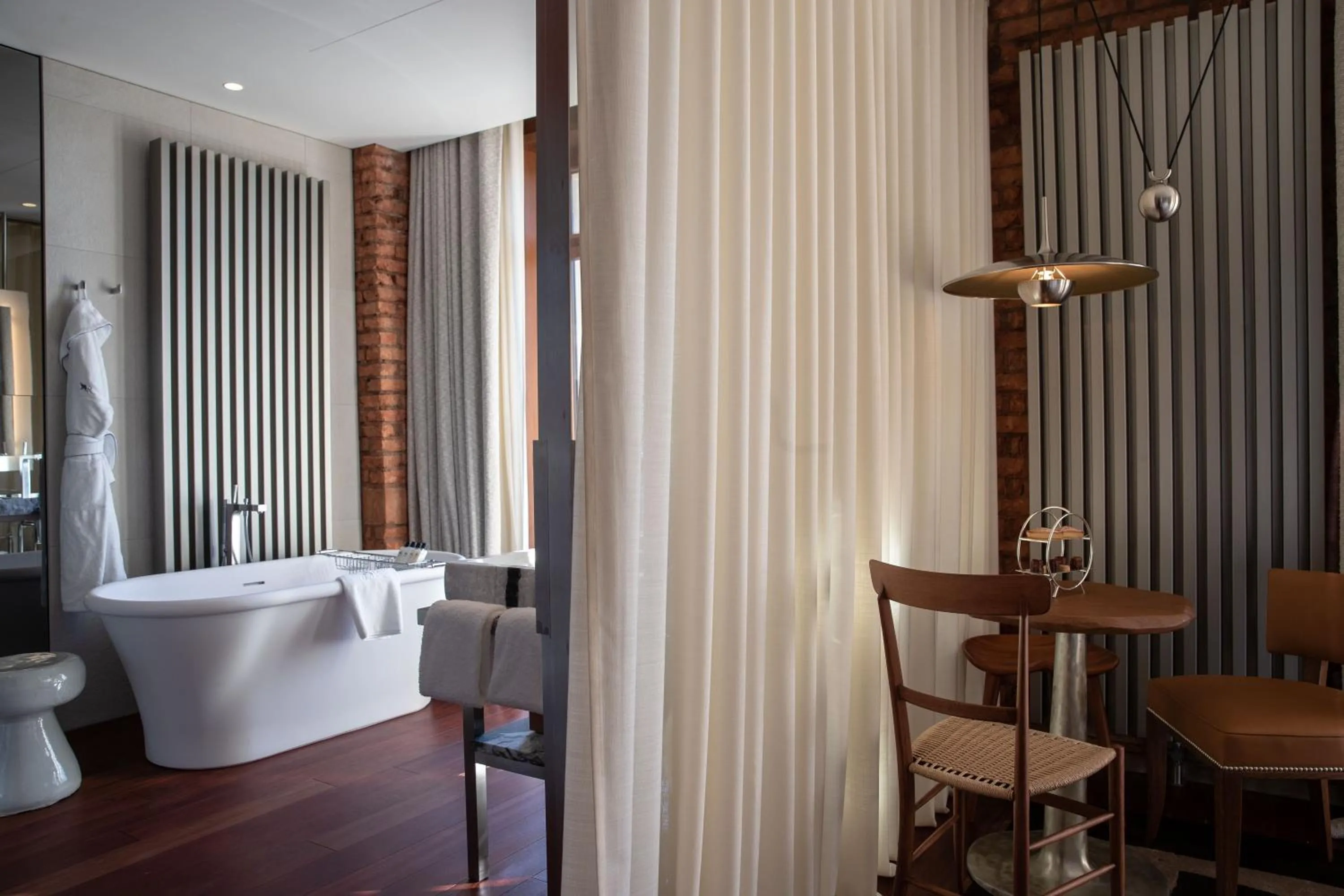 Bathroom in La Réserve Eden au Lac Zurich