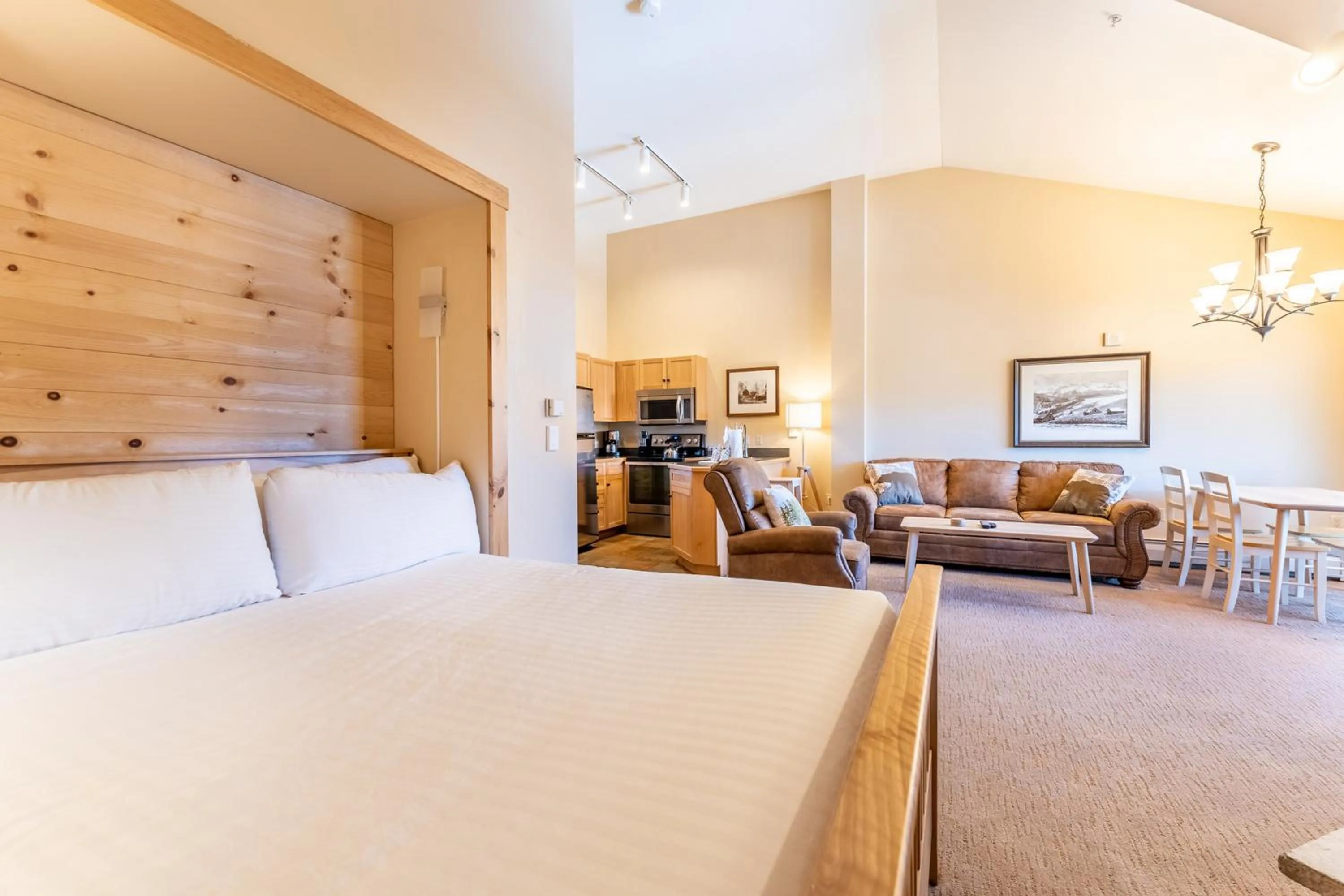 Kitchen or kitchenette in Buffalo Lodge by Summit County Mountain Retreats