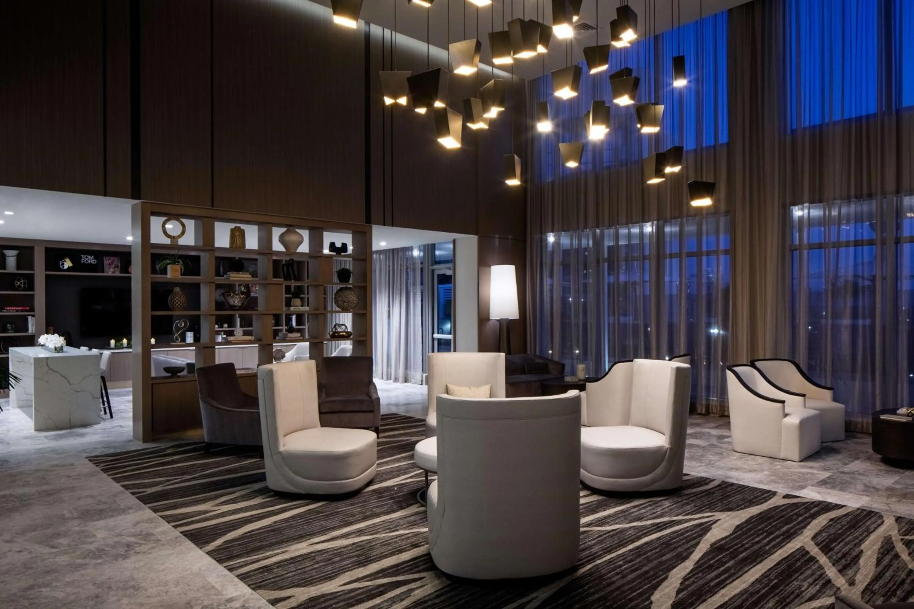 Lobby or reception in Hilton Miami Aventura