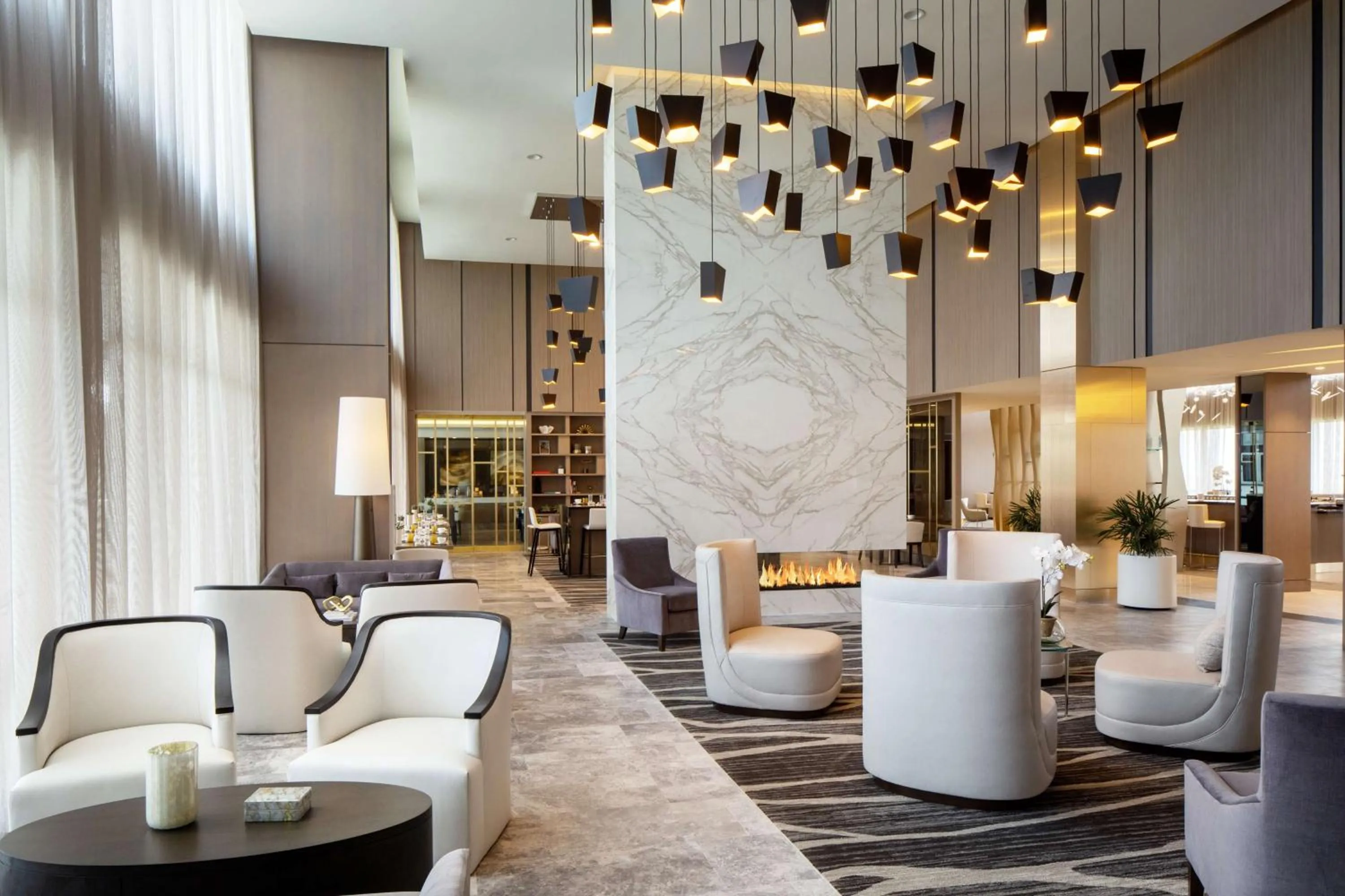 Lobby or reception in Hilton Miami Aventura